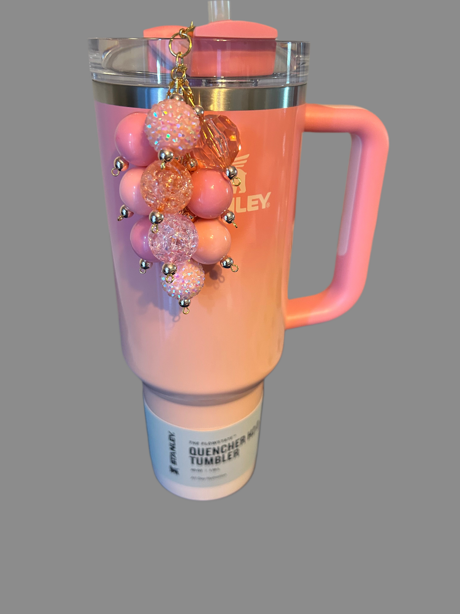 Mesa Sunset Large Bauble Straw Charm