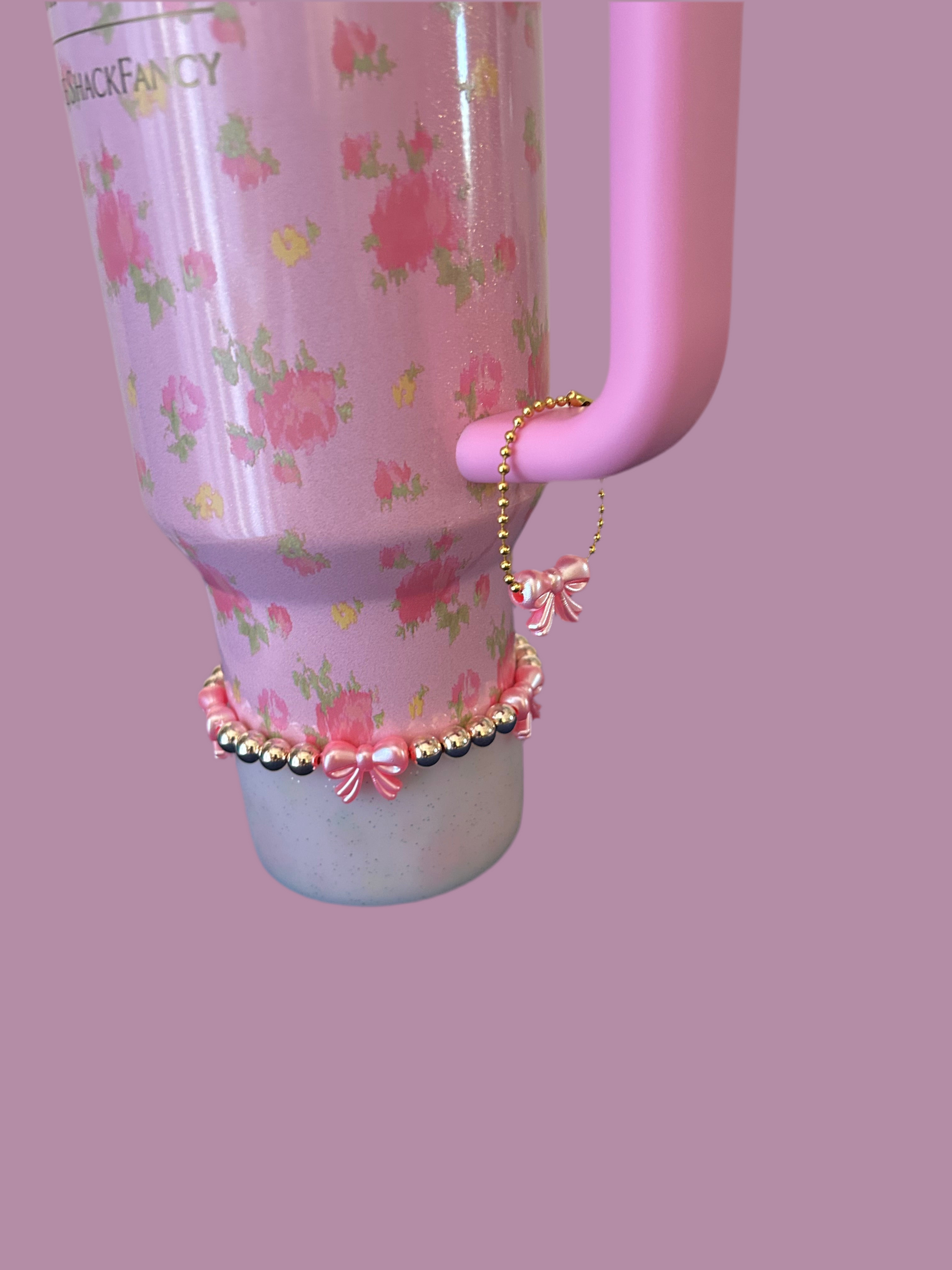 Dark Pink Bow Bracelet