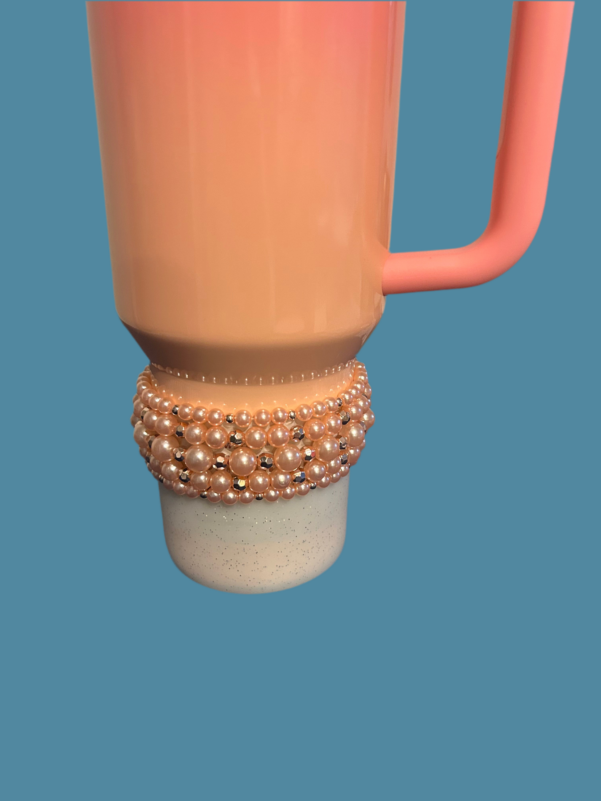 Peach Bracelet Stack