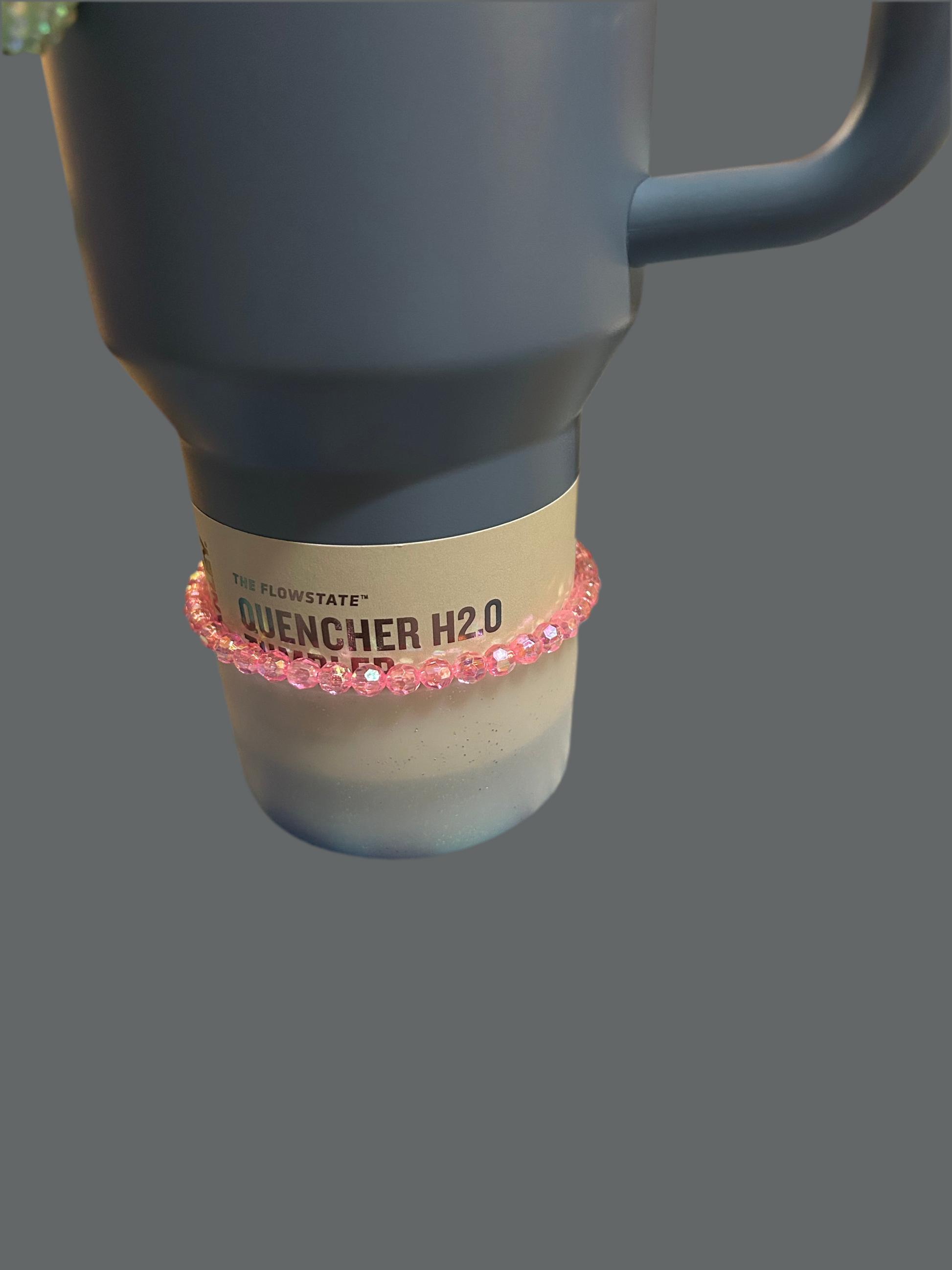 Transparent Pink Bracelet 30/40 oz Tumbler