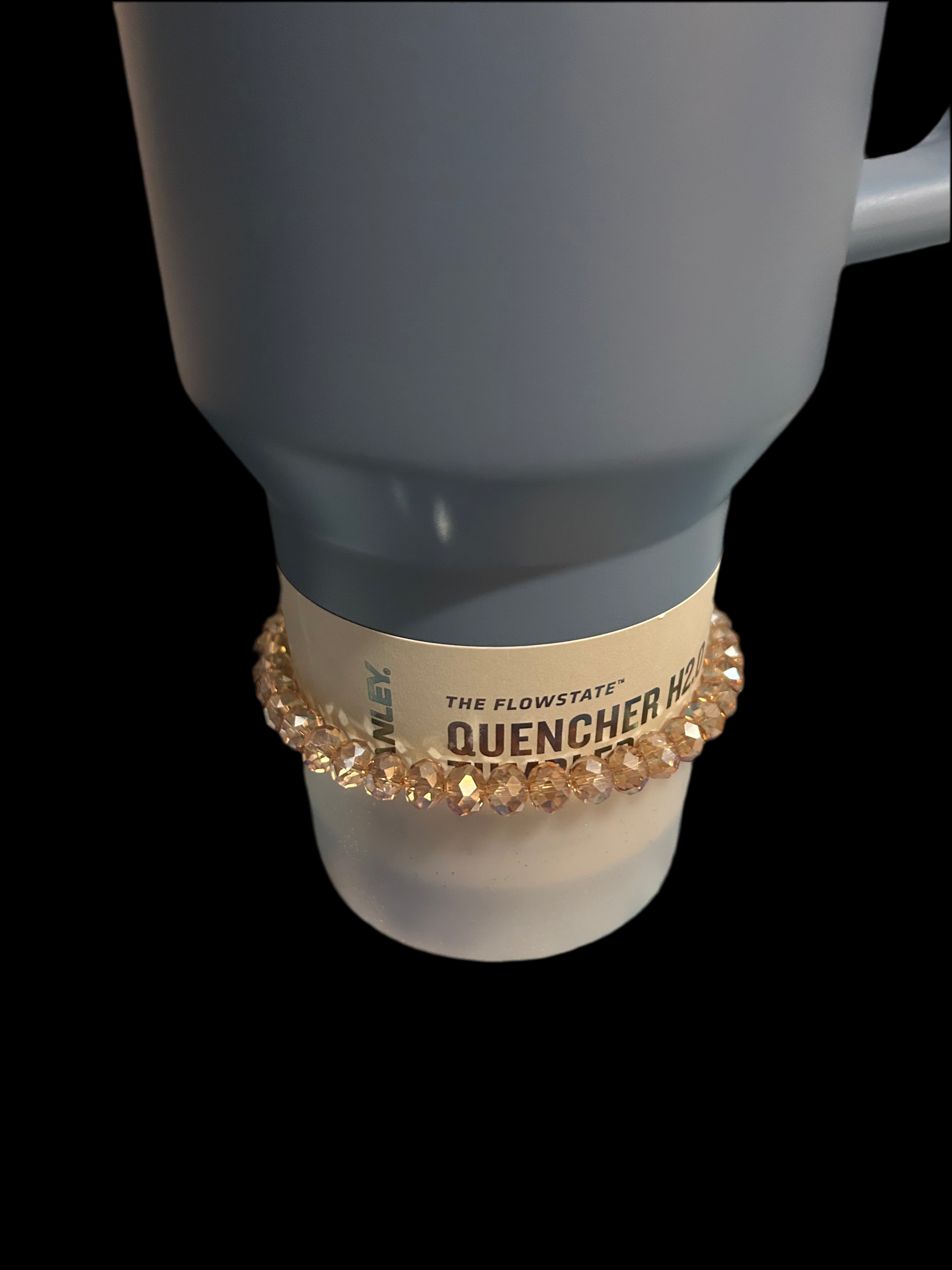 Gold Large Bead Bracelet 30/40 oz Tumbler