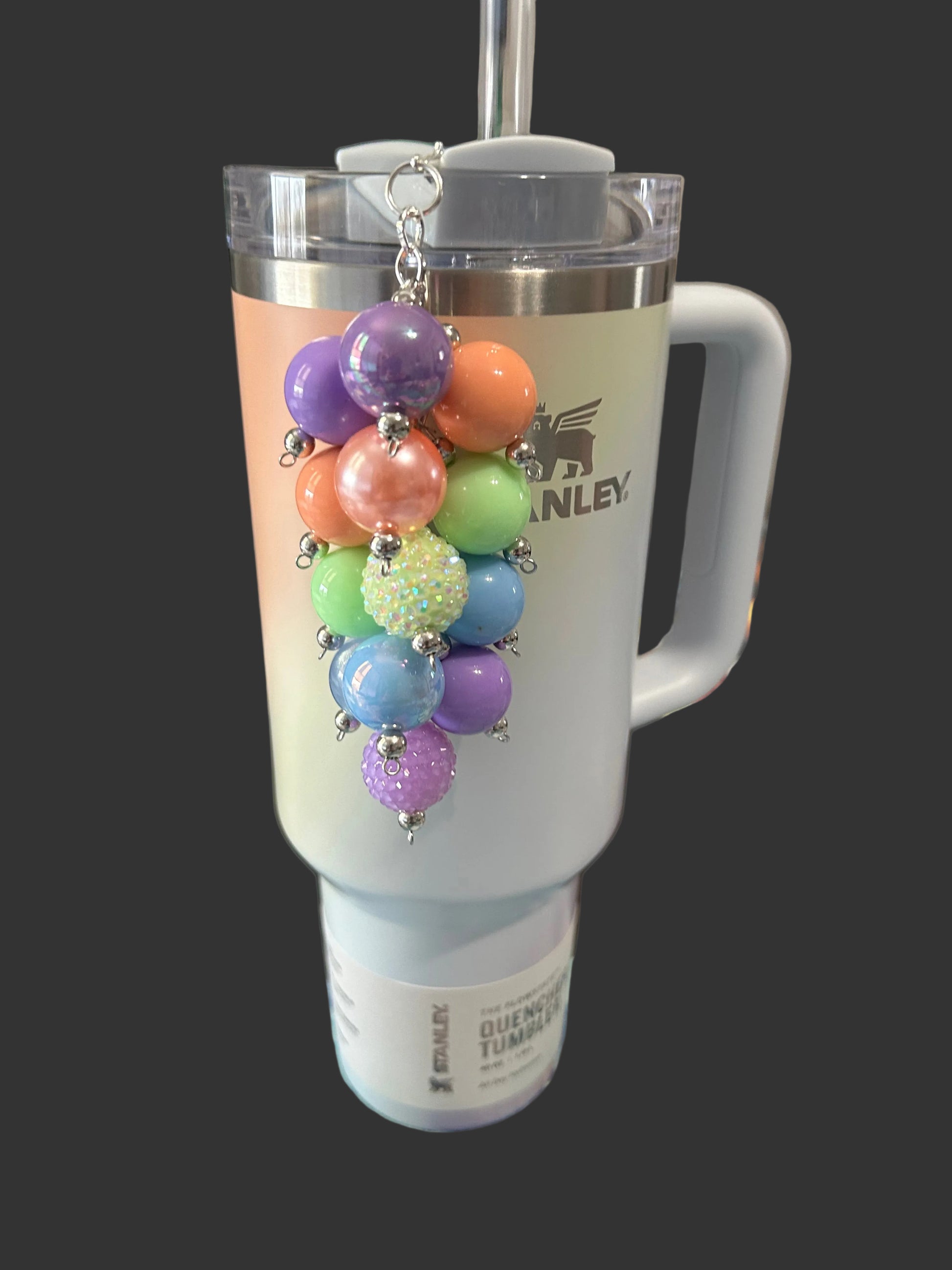 Sunrise Bauble Straw Charm