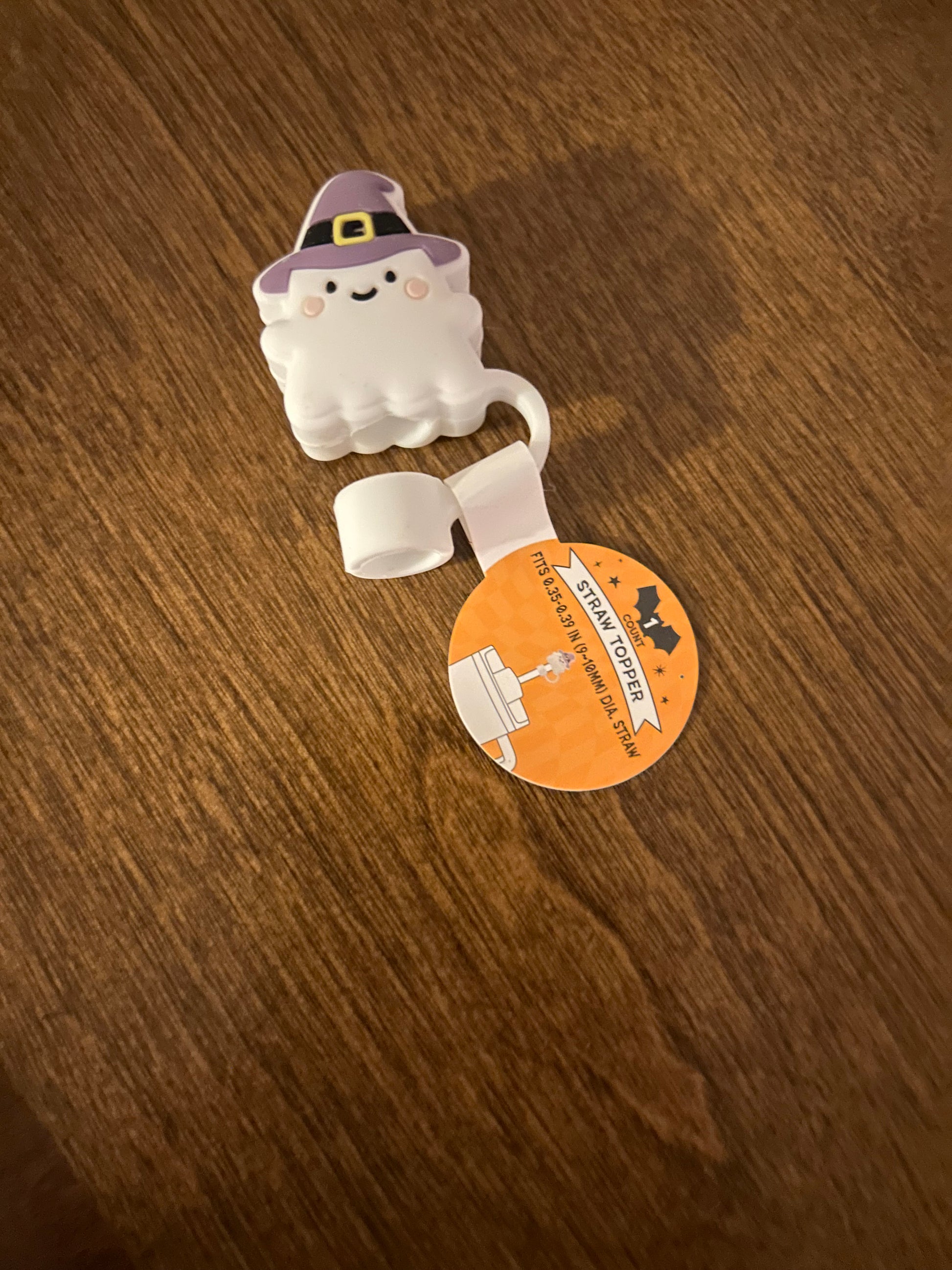 Ghost Straw Topper