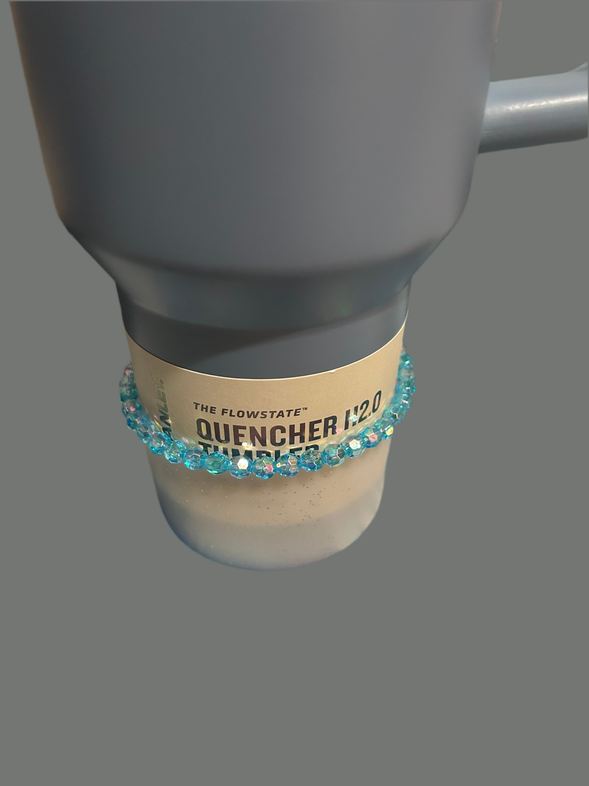 Transparent Aqua Bracelet 30/40 oz Tumbler