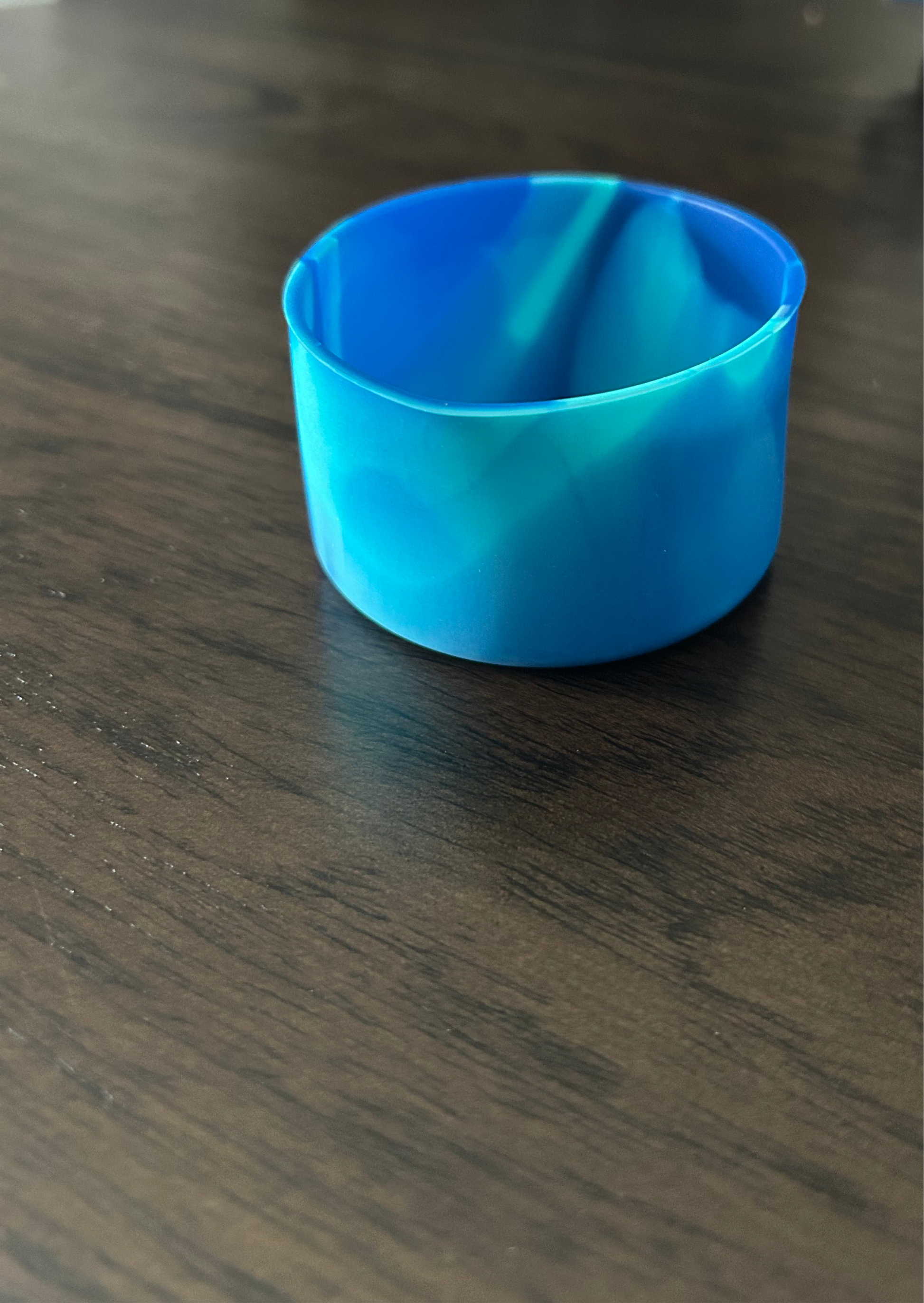 Blue Swirl Silicone Boot