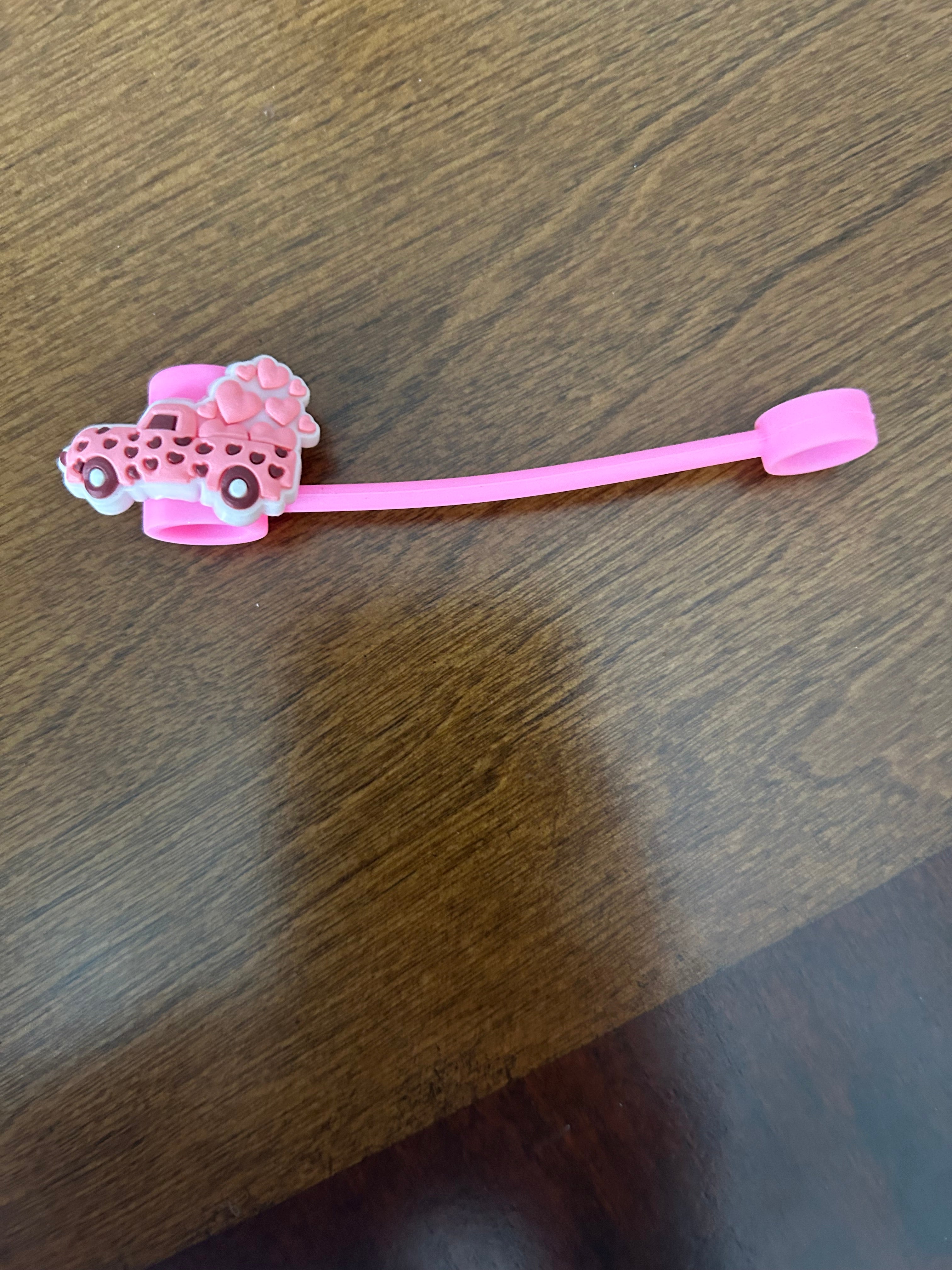 Valentine Straw Topper