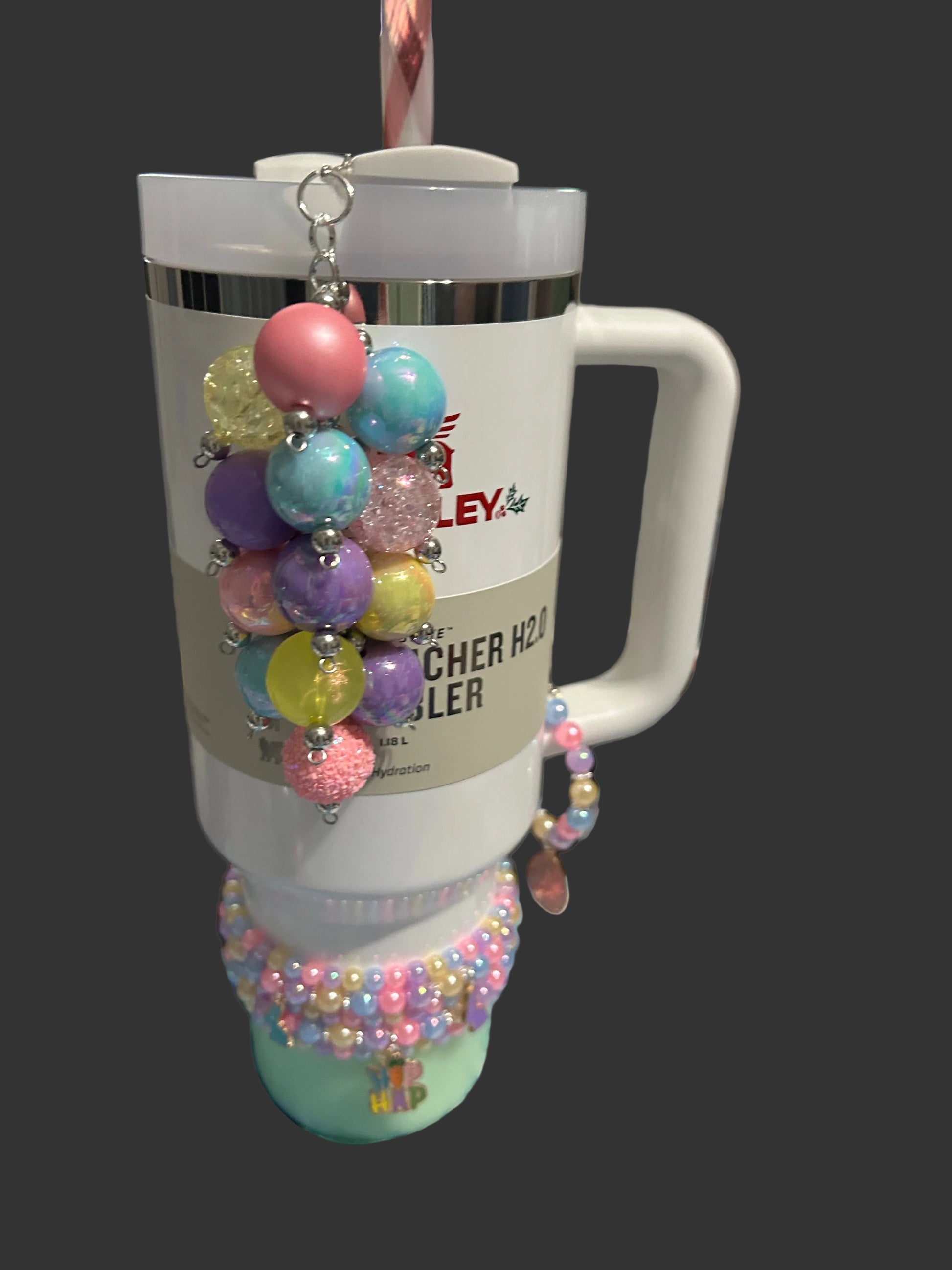 Easter Bauble Straw Charm