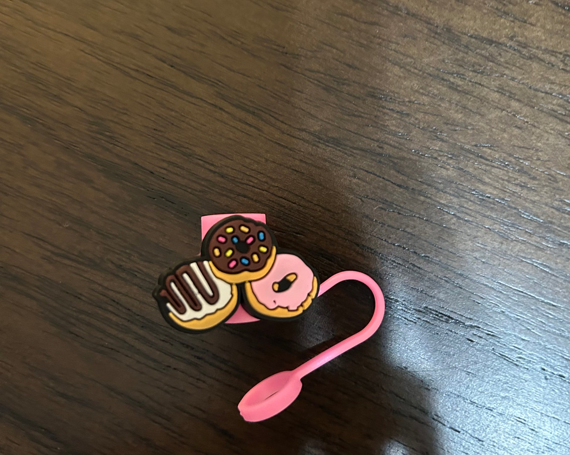 Donuts Straw Topper