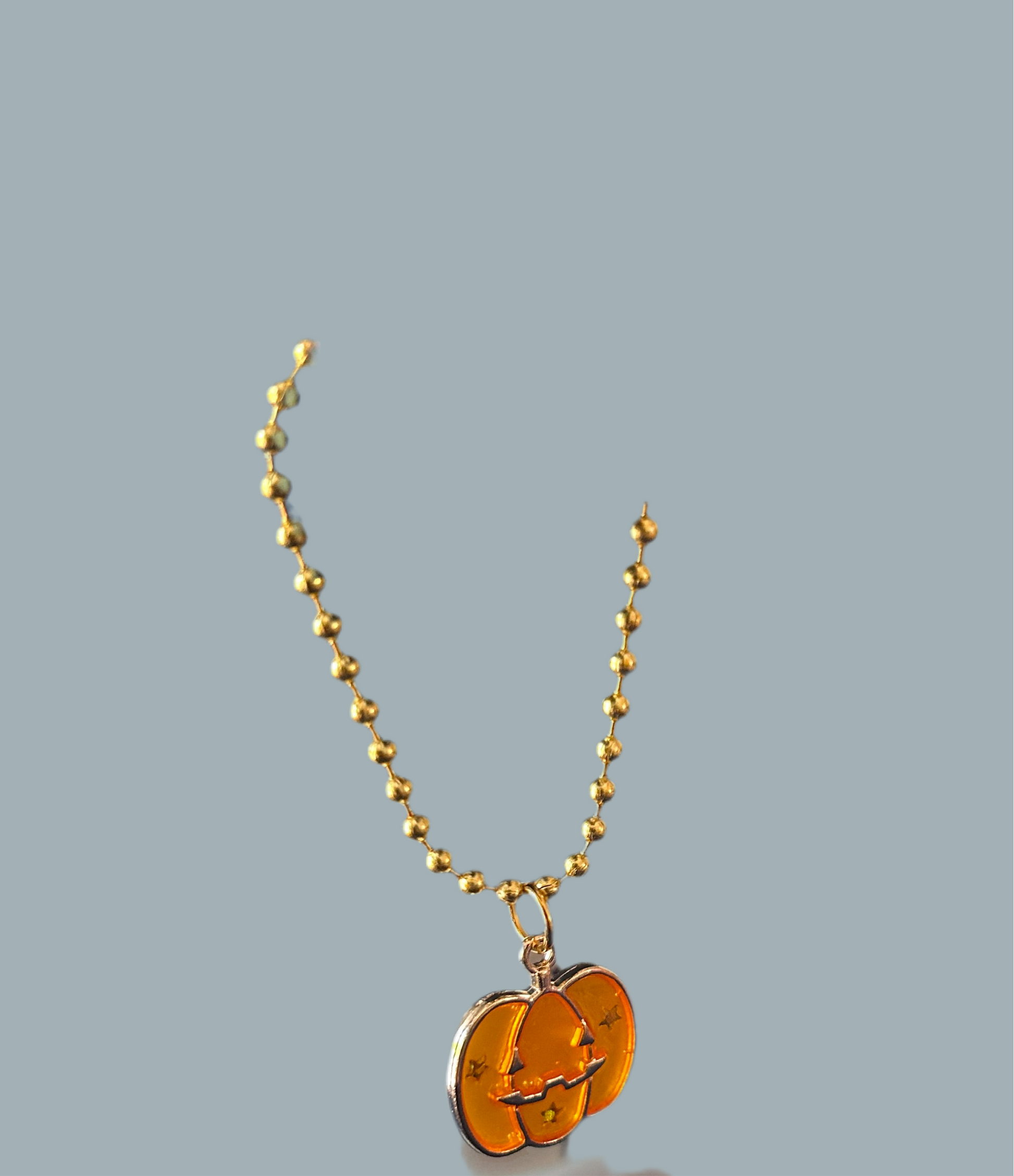 Halloween Pumpkin Handle Charm
