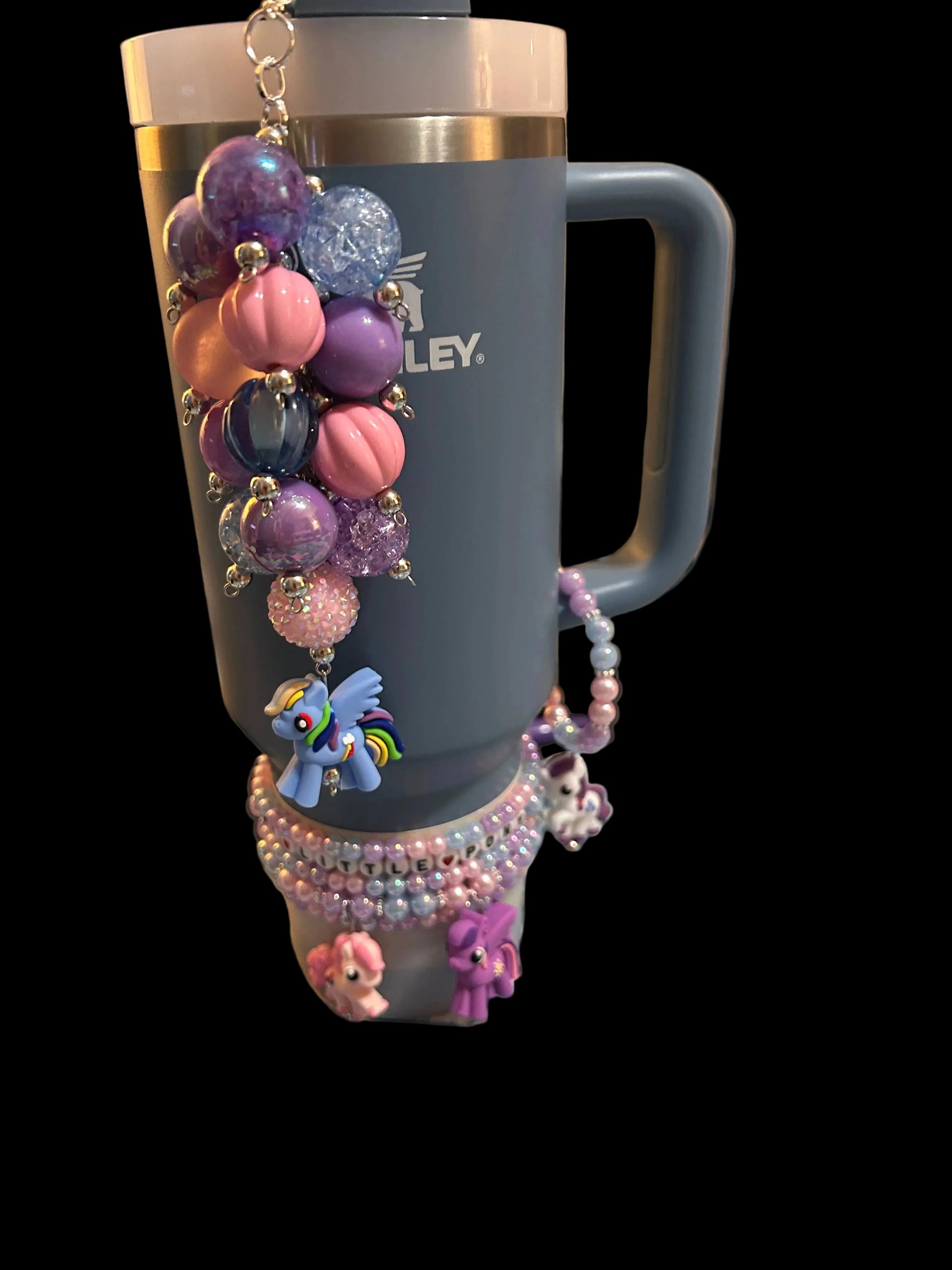 Pony Bauble Straw Charm