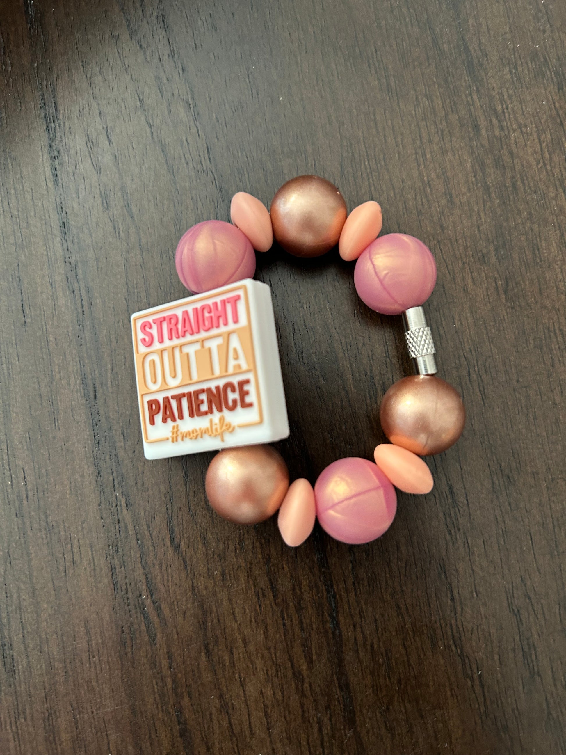 Out of Patience Mom Life Handle Charm