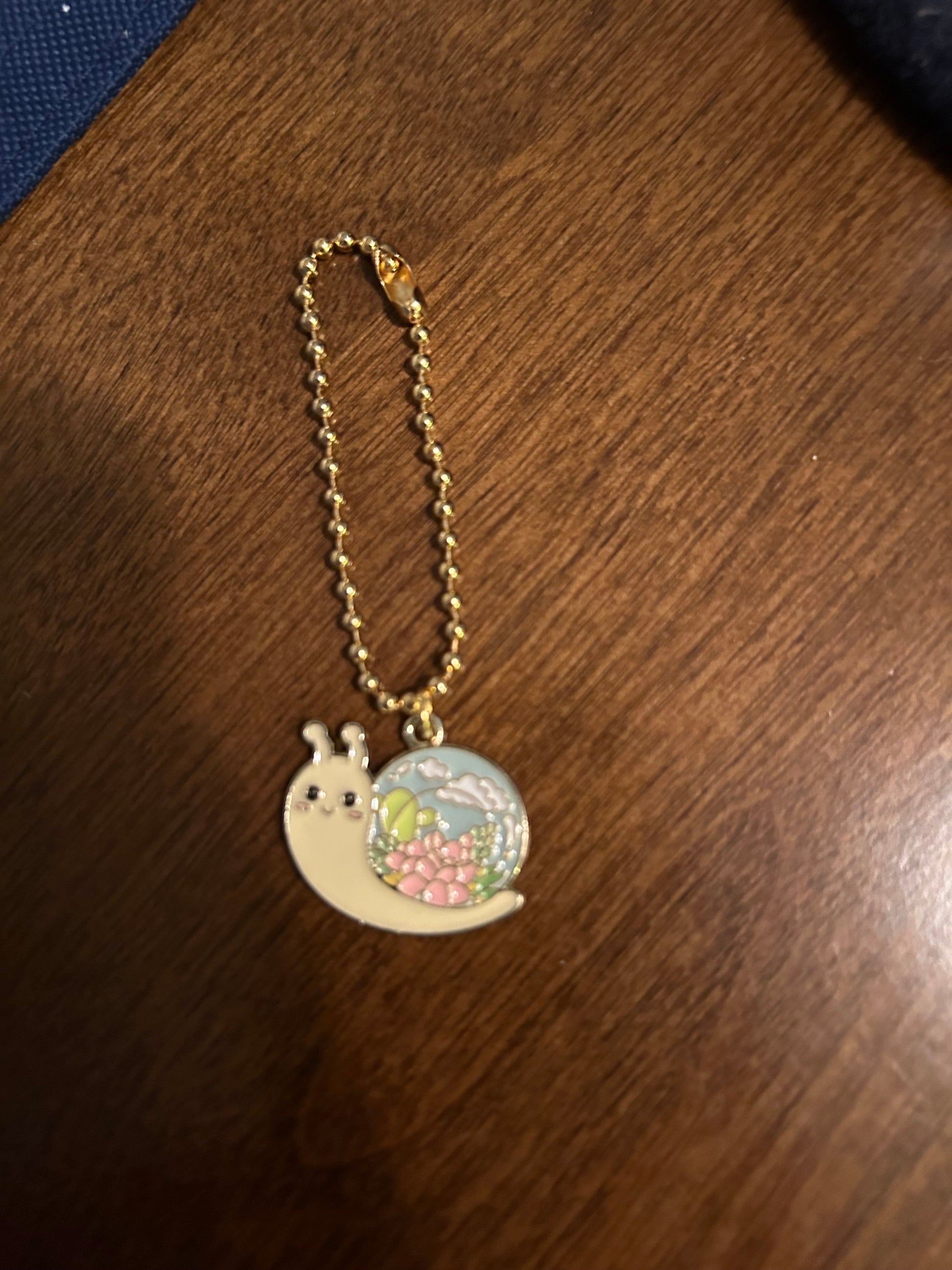 Snail Handle Charm