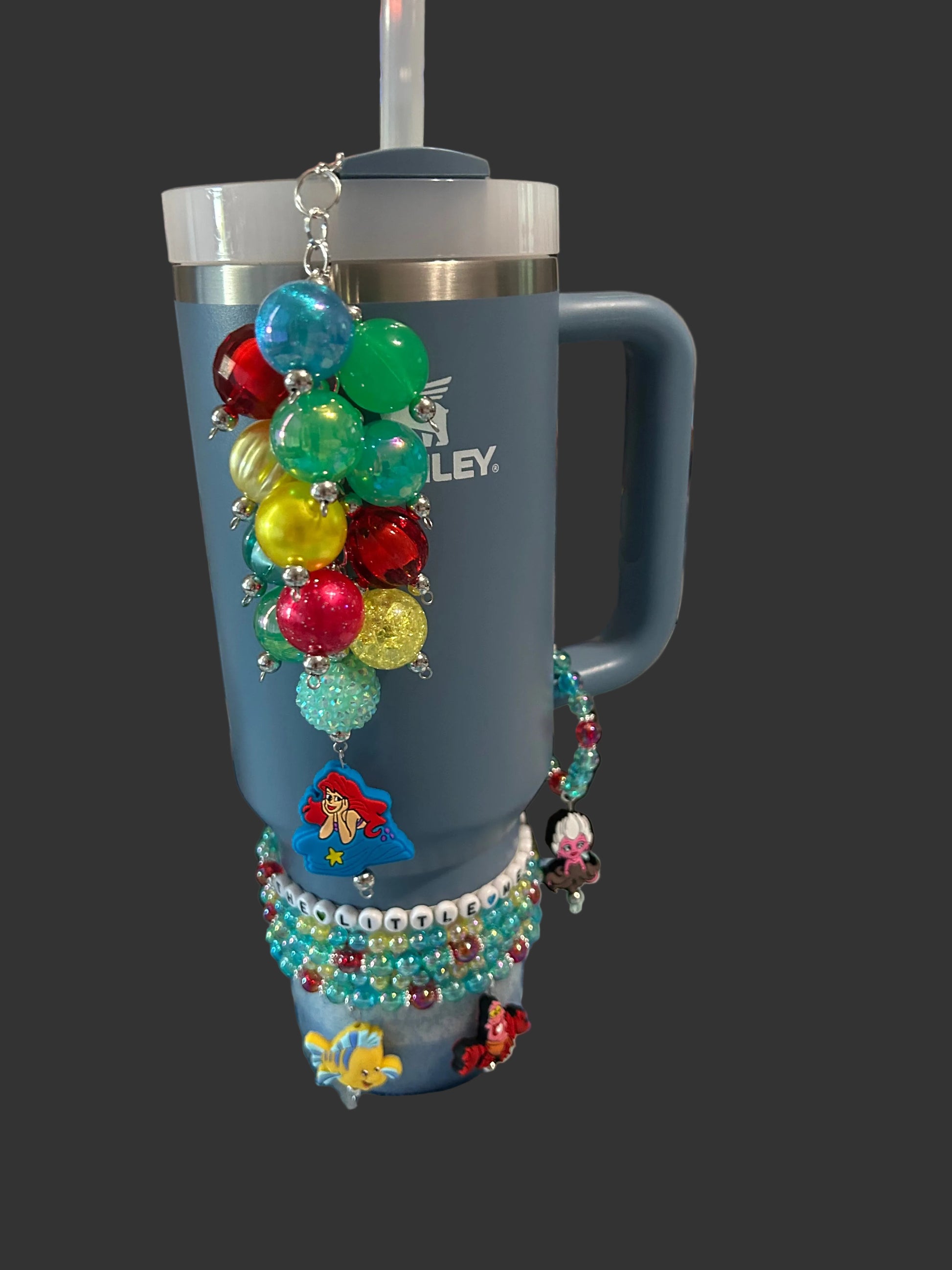 Sea Princess Bauble Straw Charm