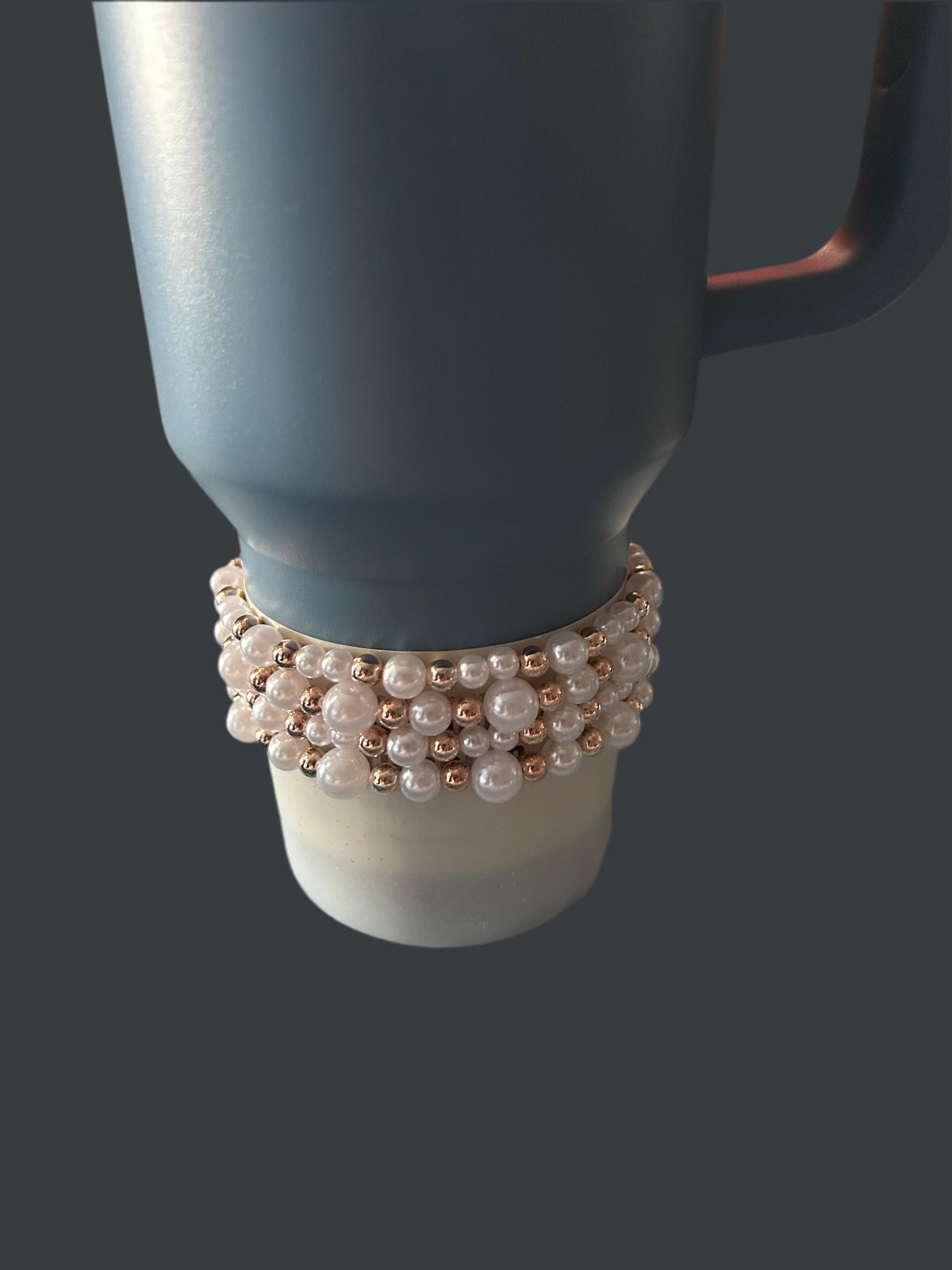 White Bracelet Stack