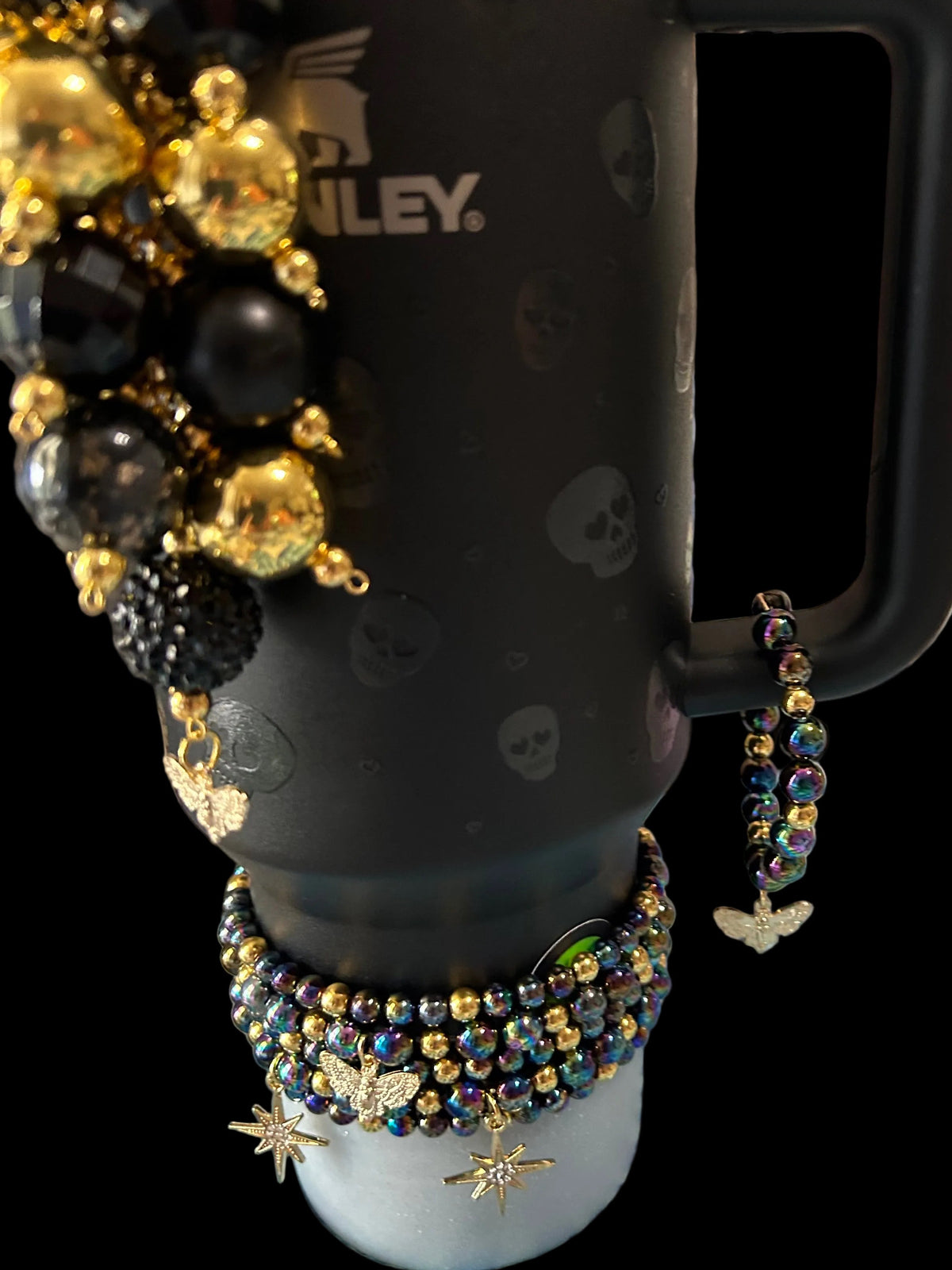 Black Magic Handle Charm