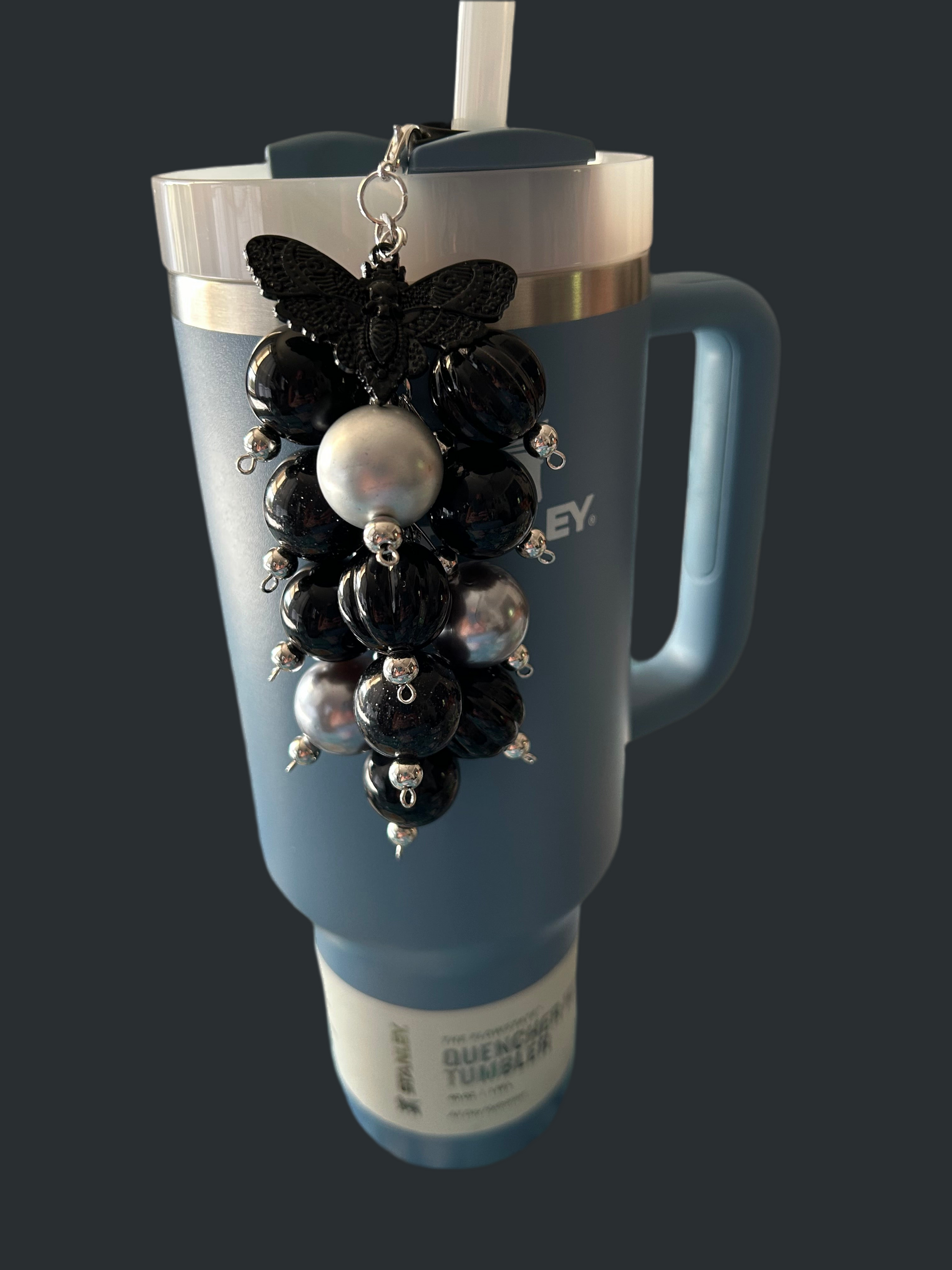 Deadly Demask Bauble Straw Charm