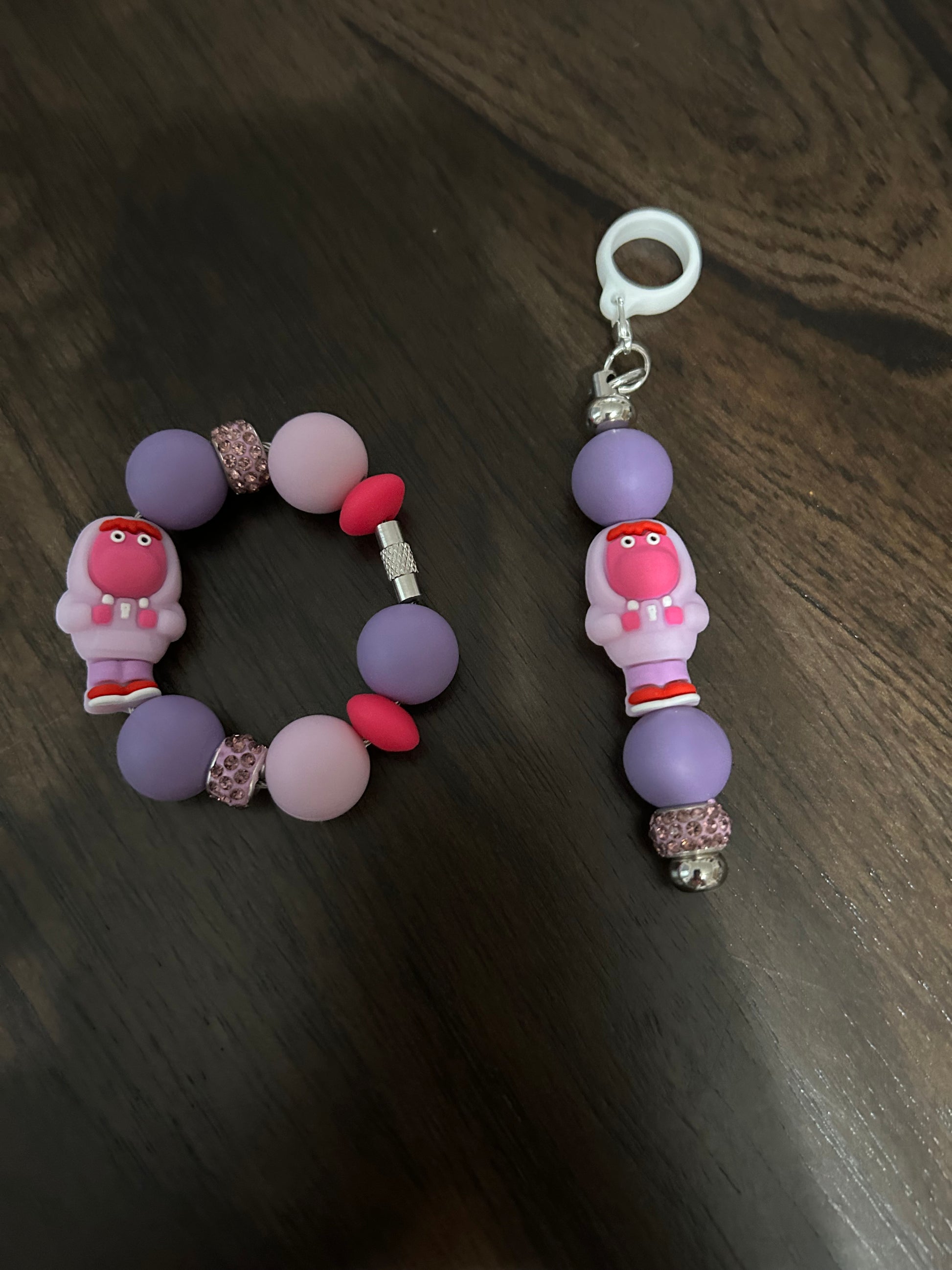 Emotions Straw and Handle Charm