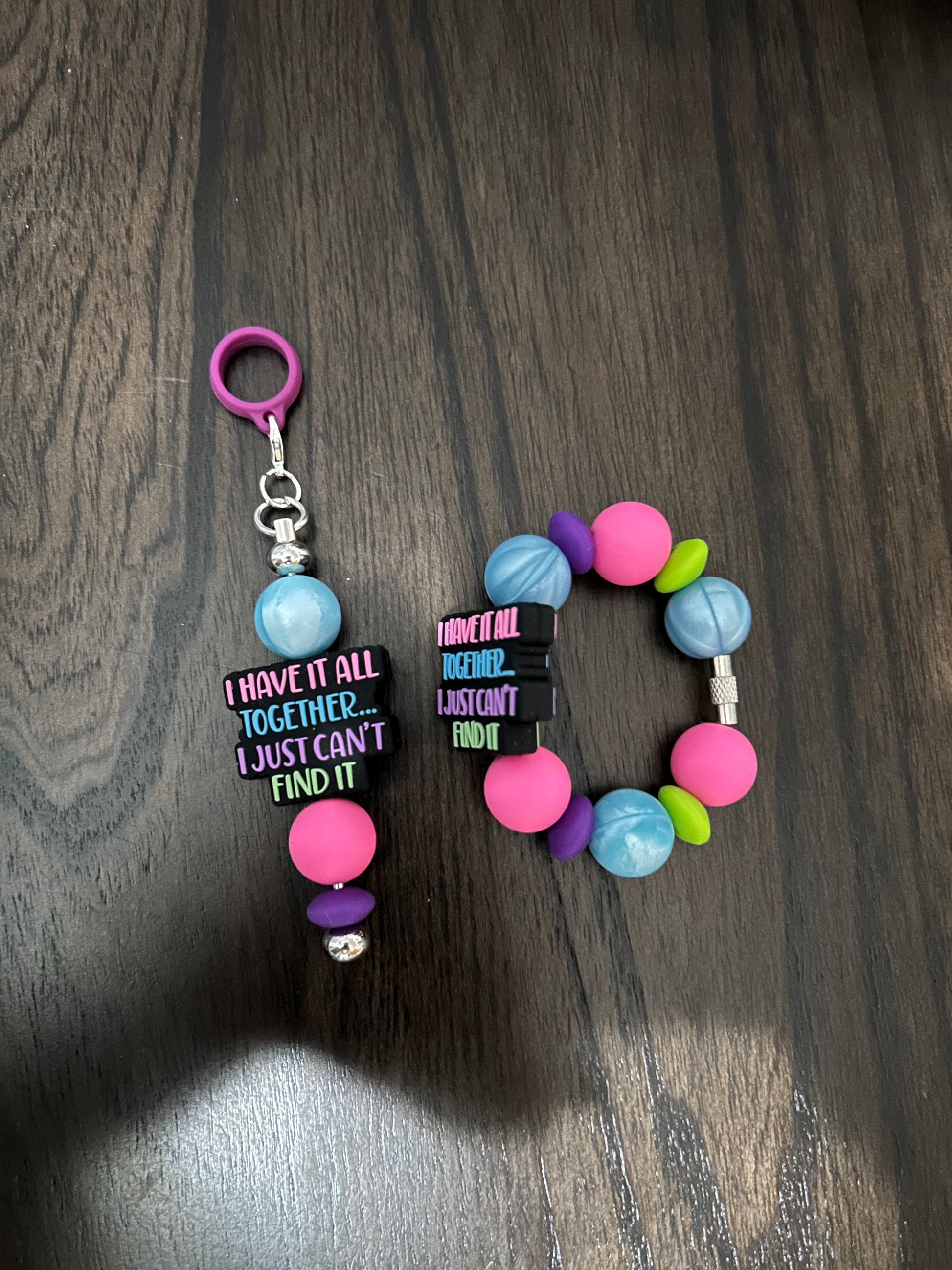 Adult Humor Straw and Handle Charm set
