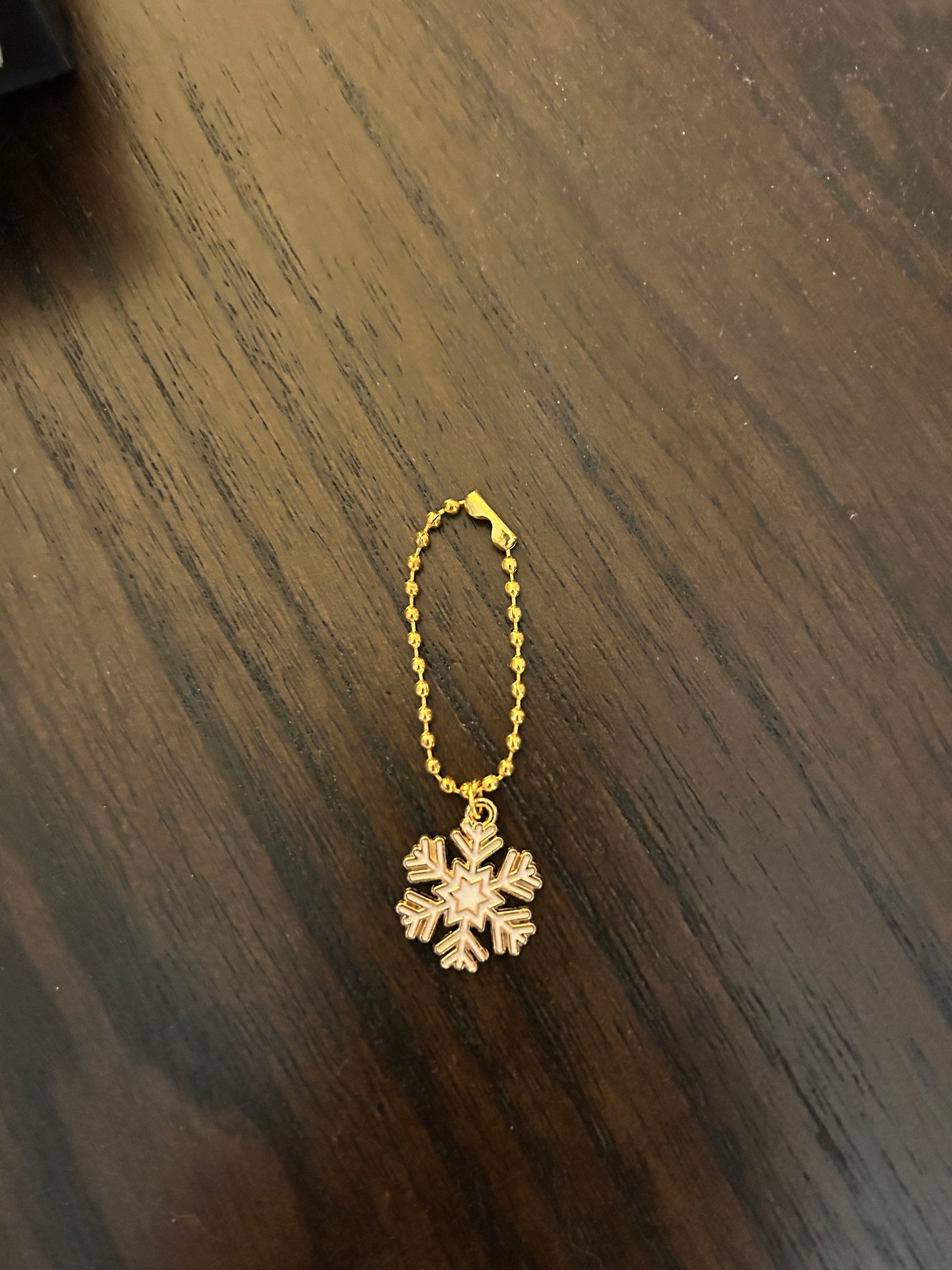 Snowflake Handle Charm