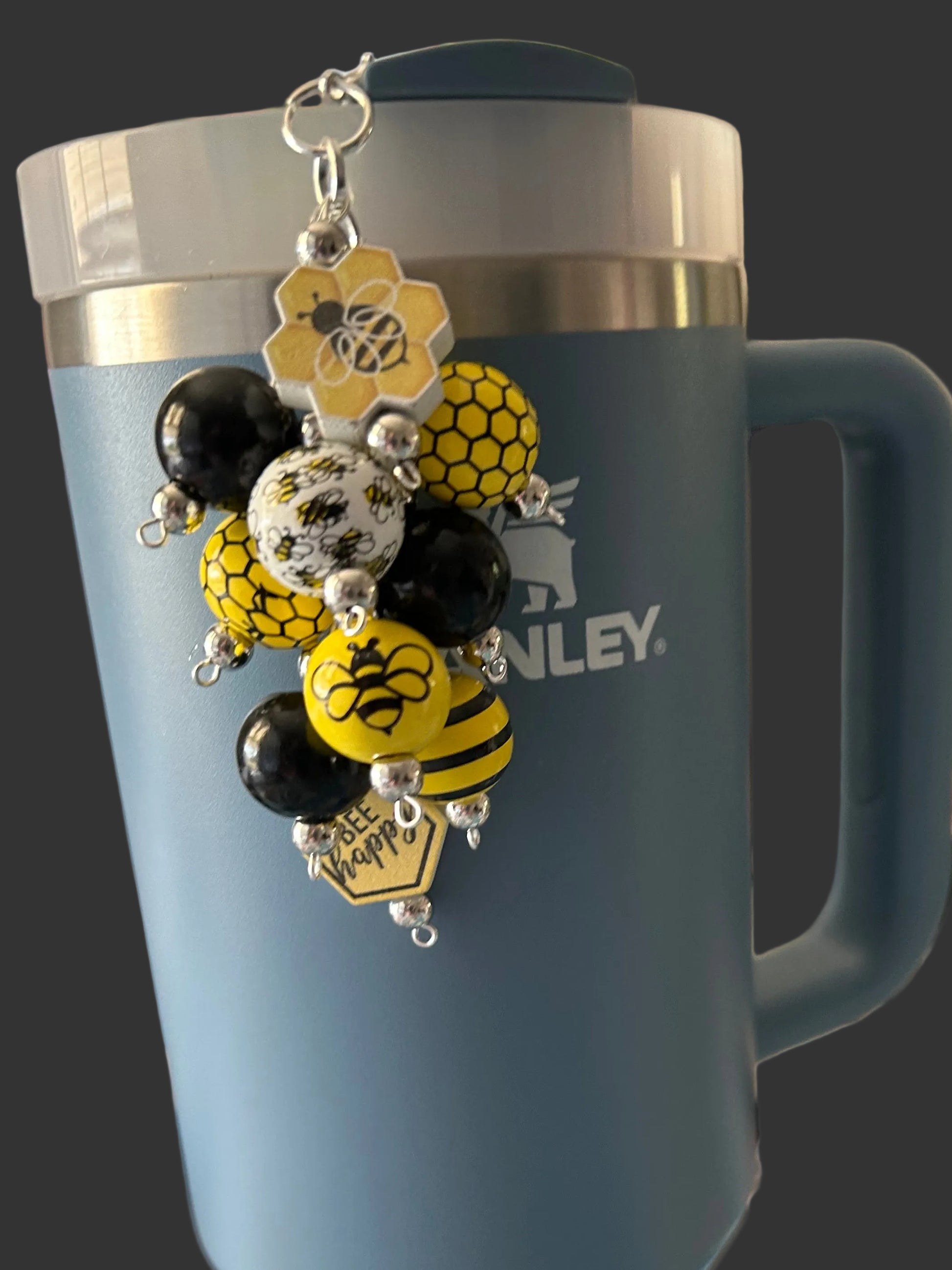 Bee Straw Charm
