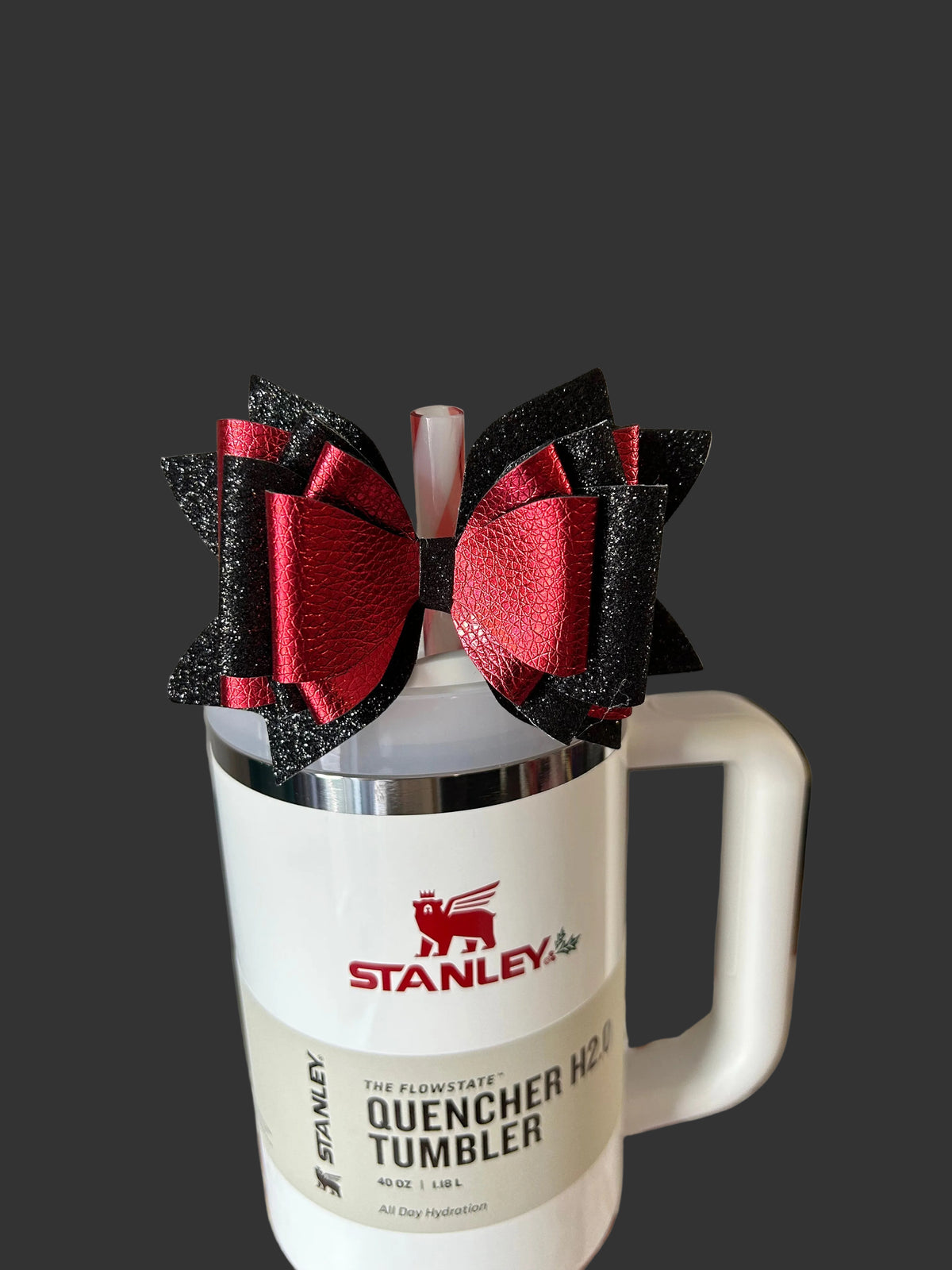 Red and Black Bow