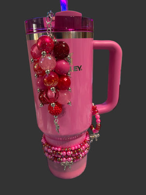 Popsicle Peppermint Bow Bracelet Stack