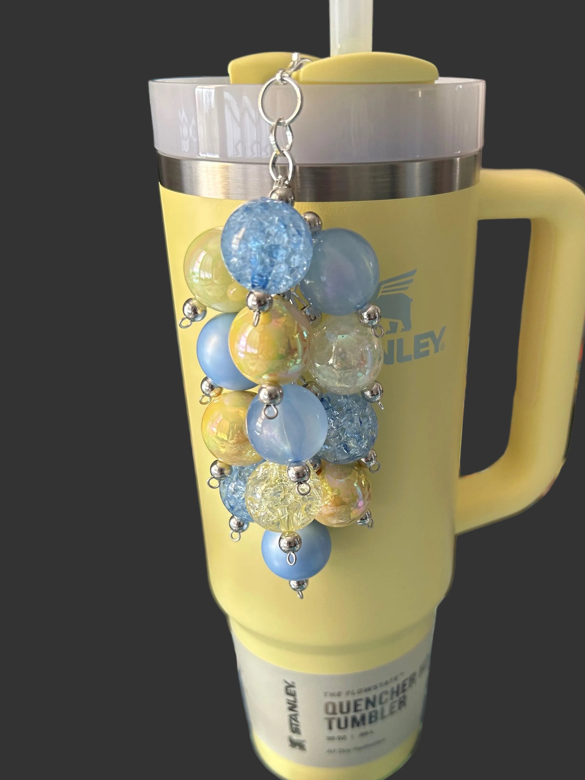 Pomelo Bauble Straw Charm