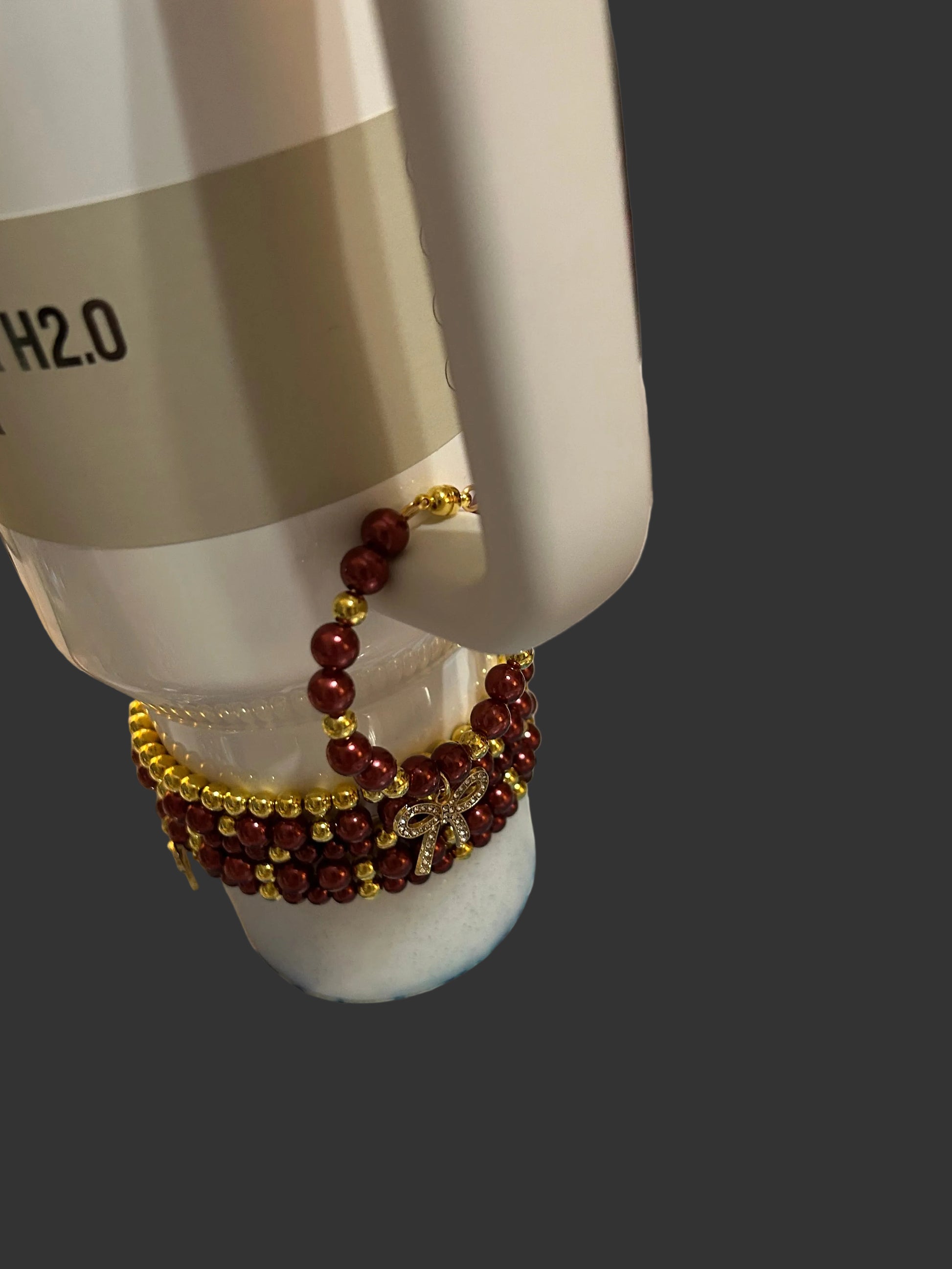 Red Velvet Handle Charm