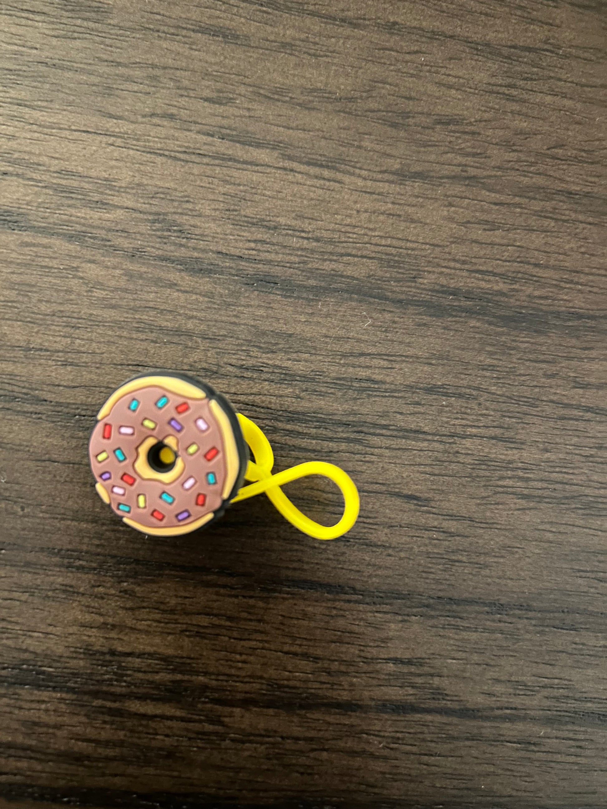 Donut Straw Topper