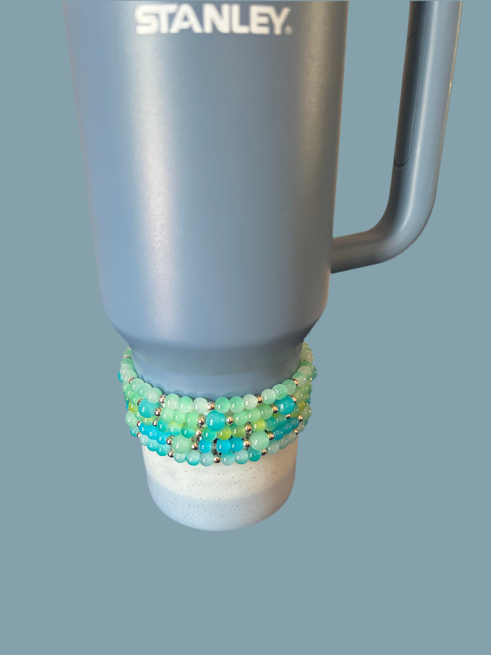 Blue and Green Bracelet Stack