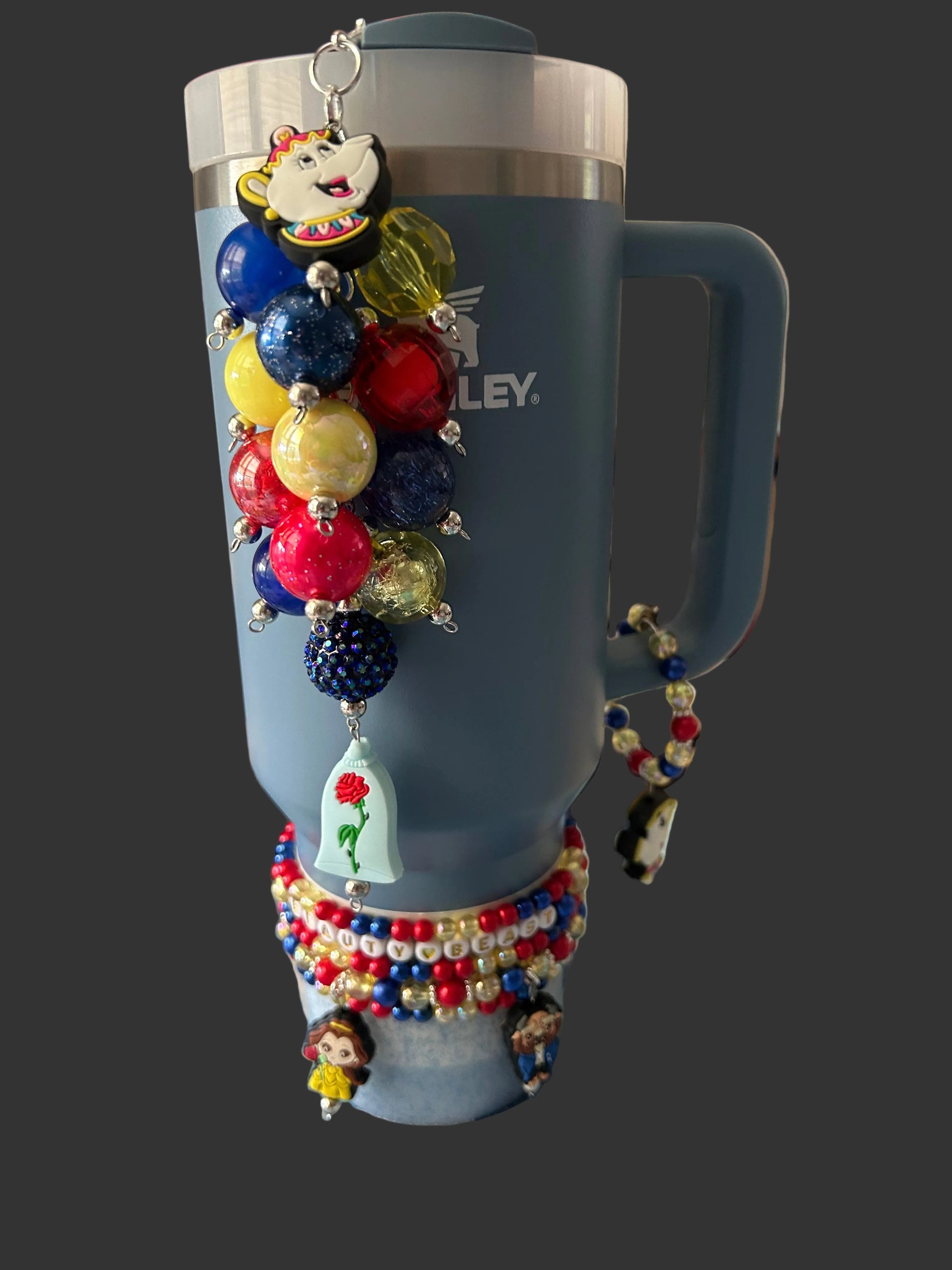 Beauty Bauble Straw Charm