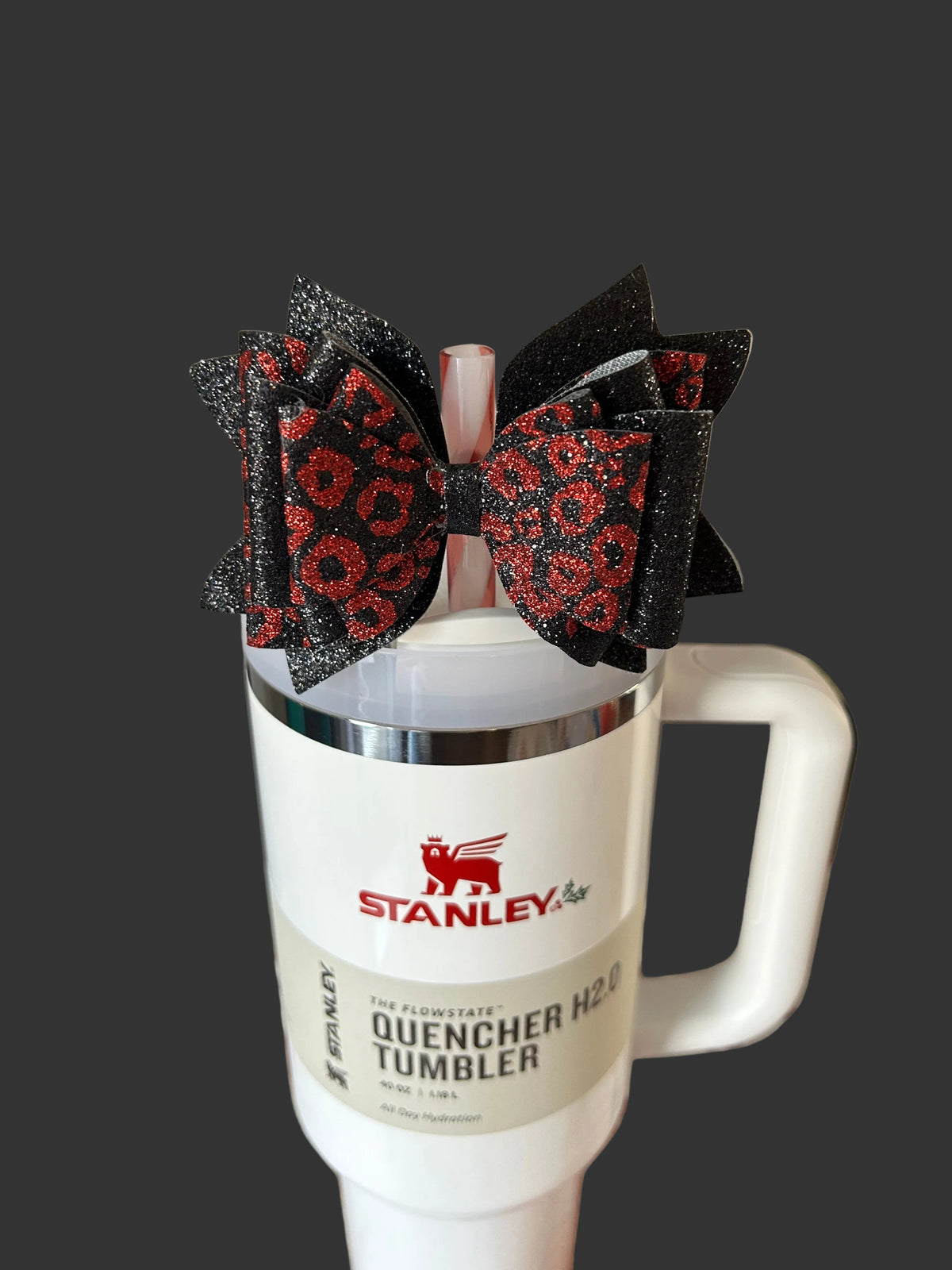 Red and Black Bow