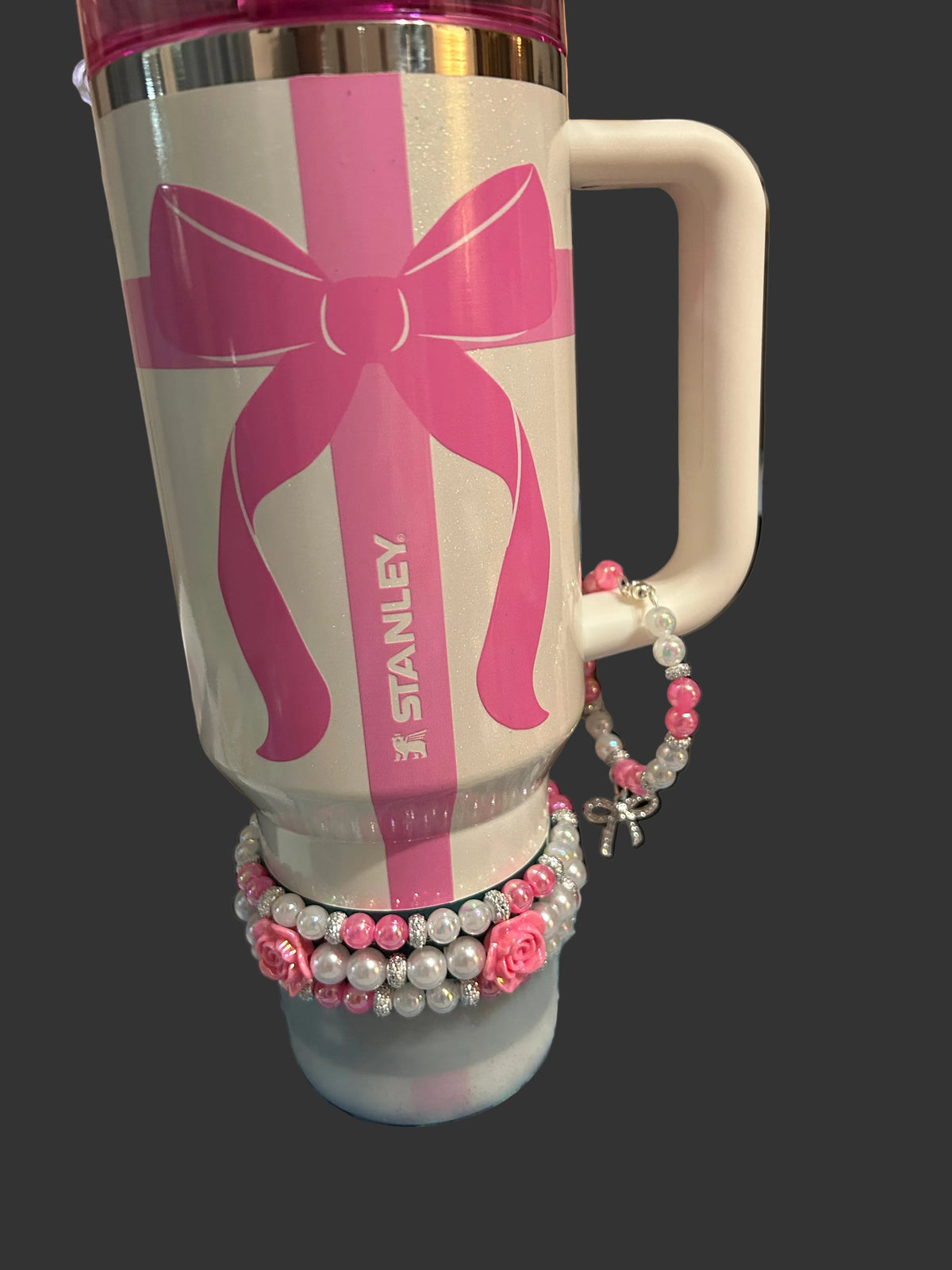 Popsicle Ribbon Rose Bracelet Stack