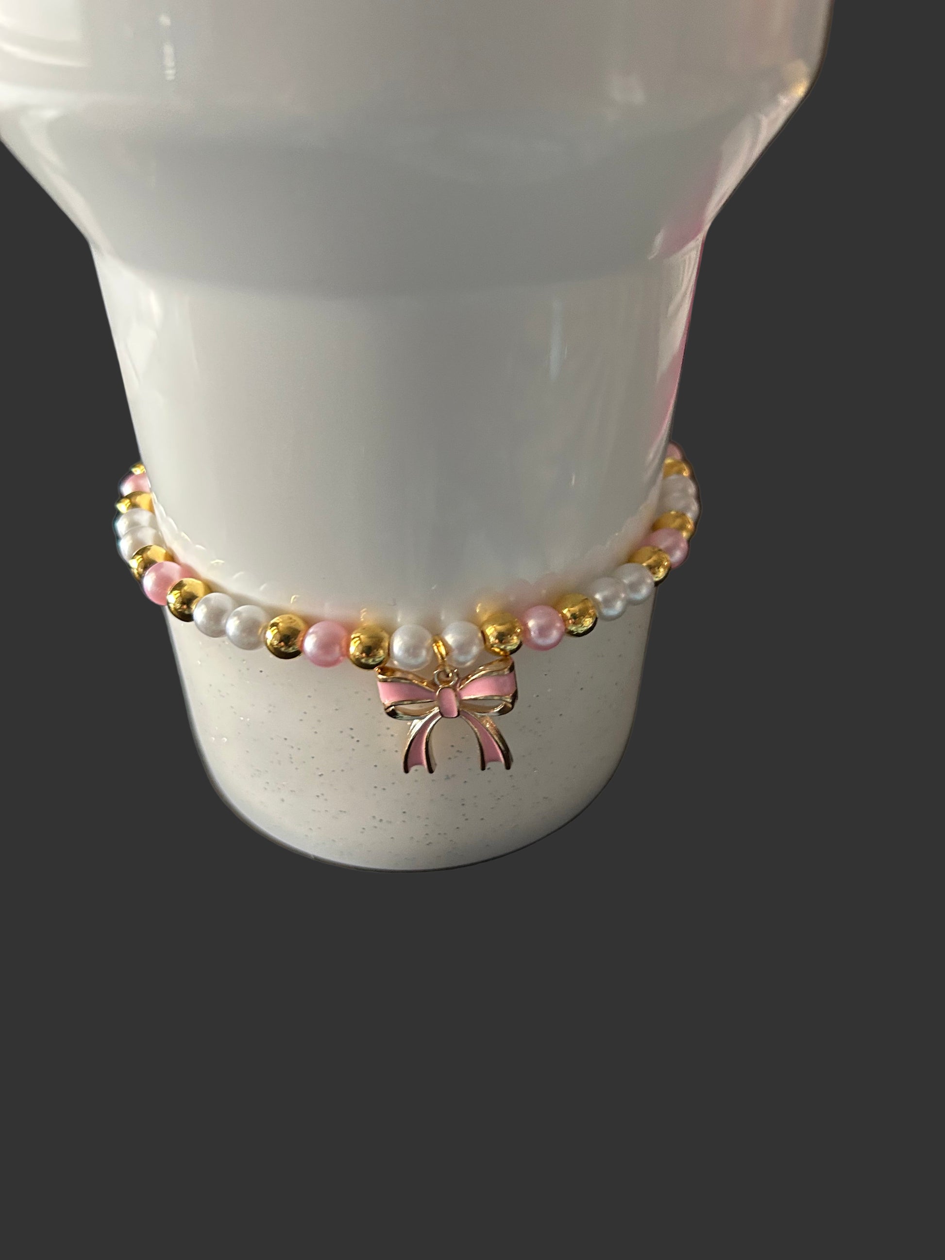 Love Shack Pink Bow Bracelet