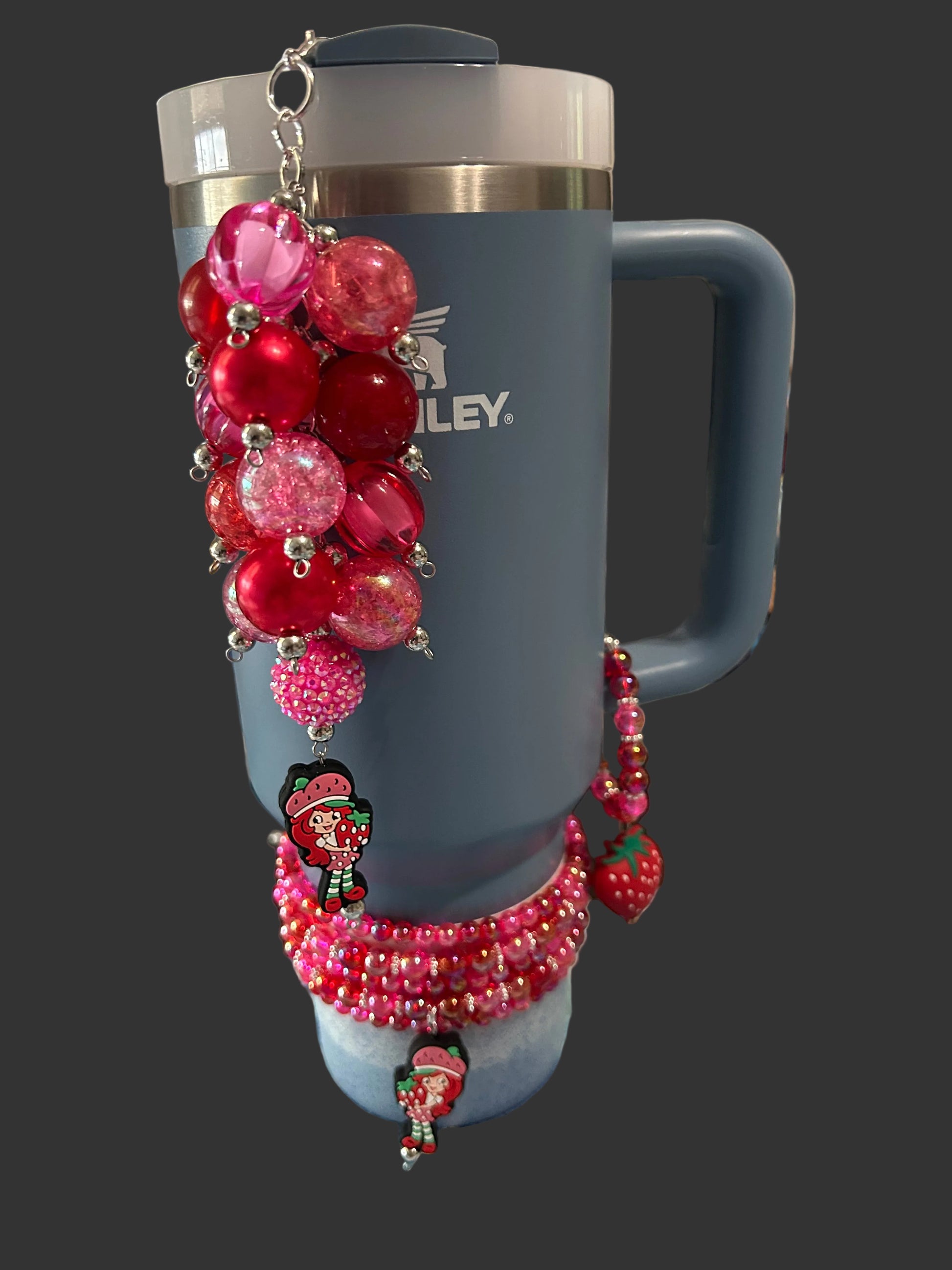 Strawberry Handle Charm