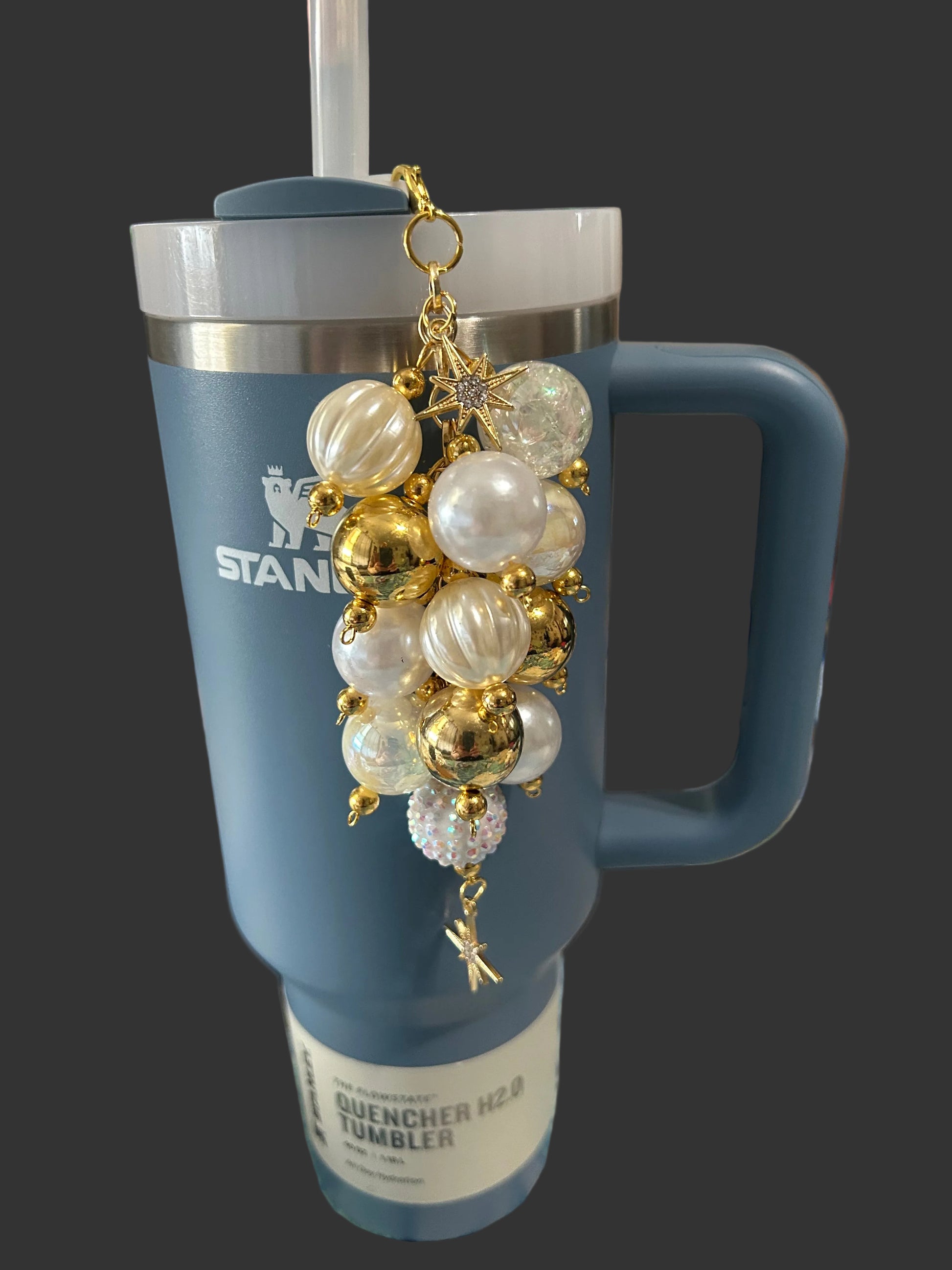 Star Bauble Straw Charm