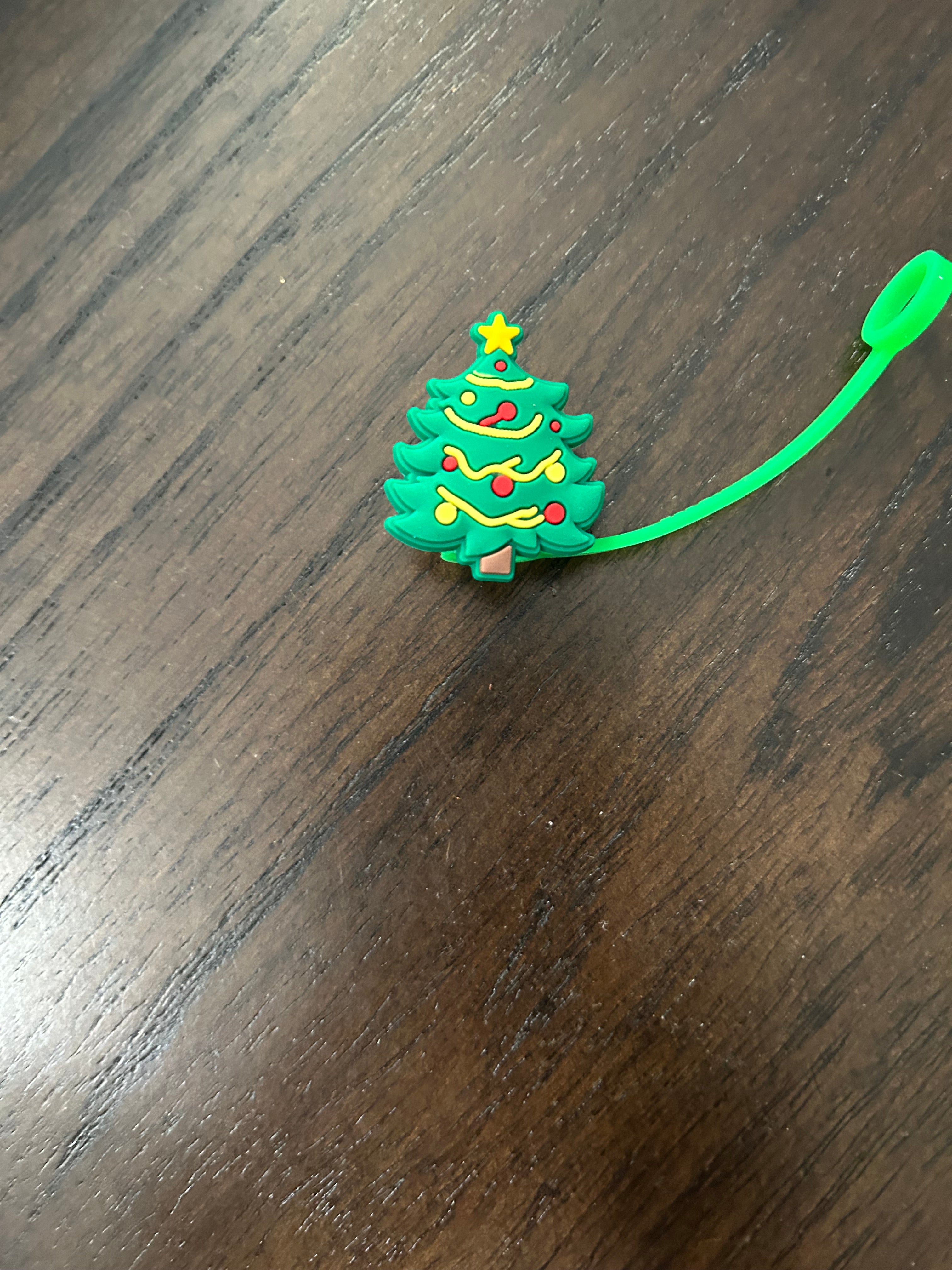 Christmas Tree Straw Topper