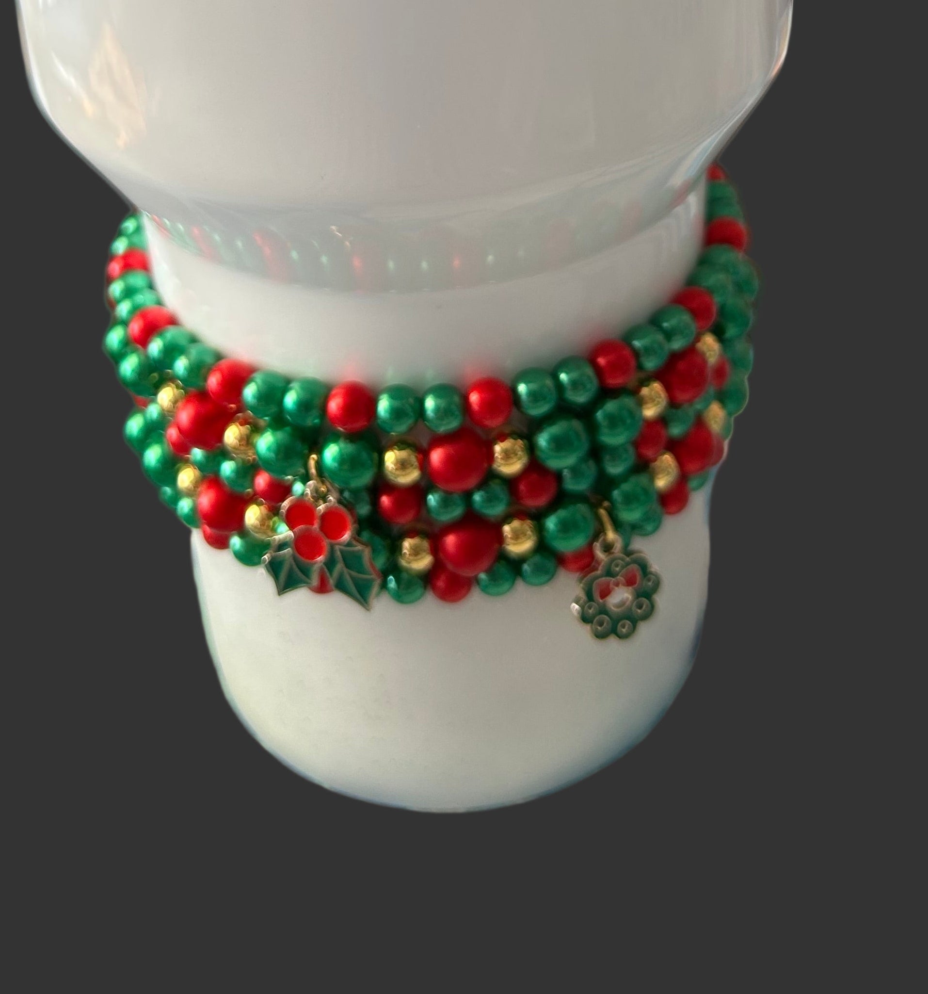 Christmas Bracelet Stack