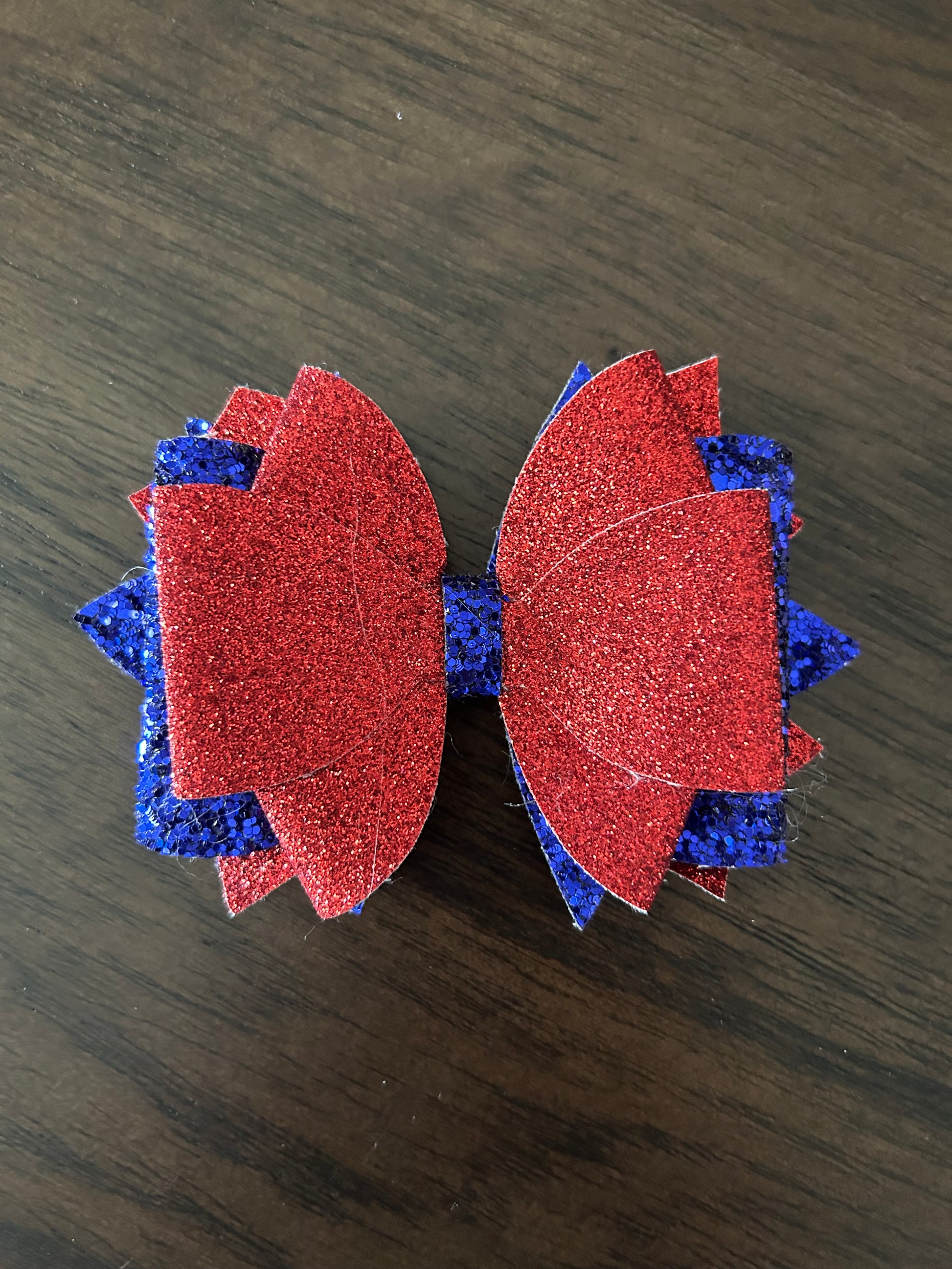Red and Blue Bow