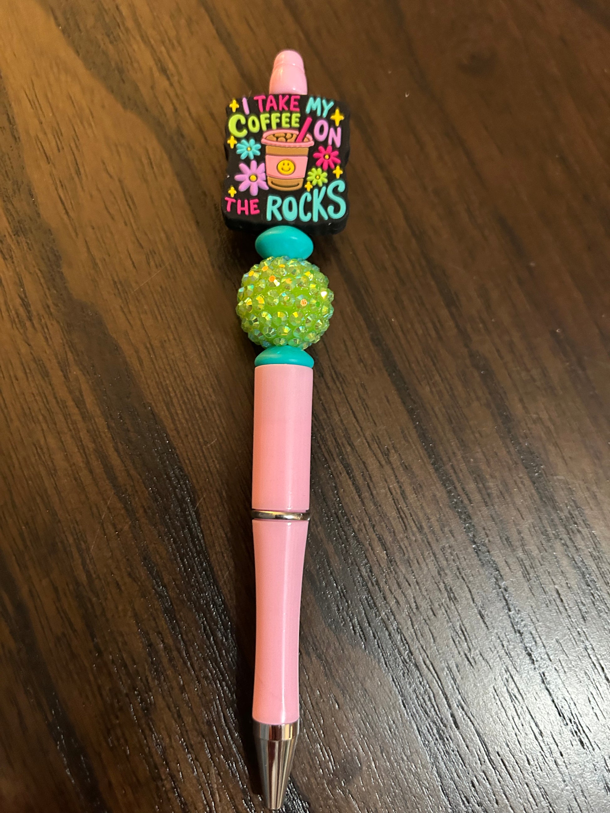 I like My Coffee on the Rocks Pen with refill