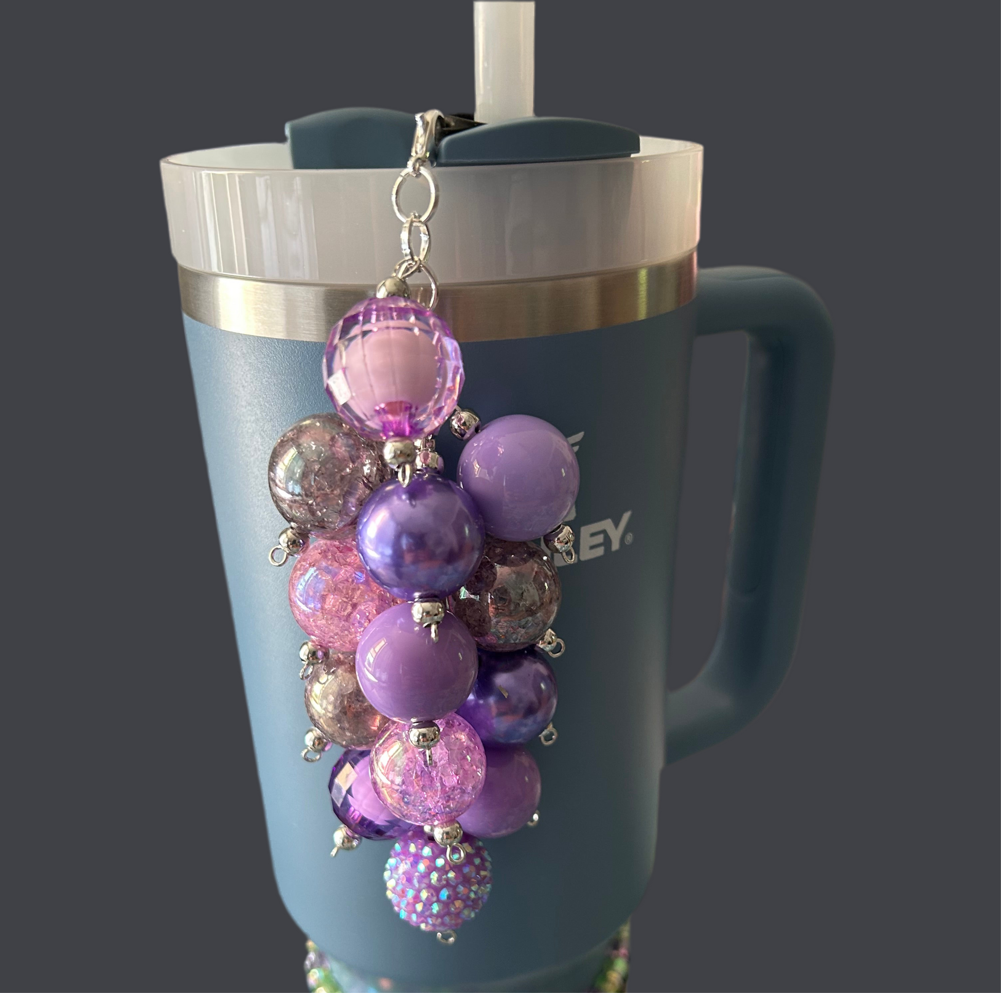 Spellcast Black Bauble Straw Charm
