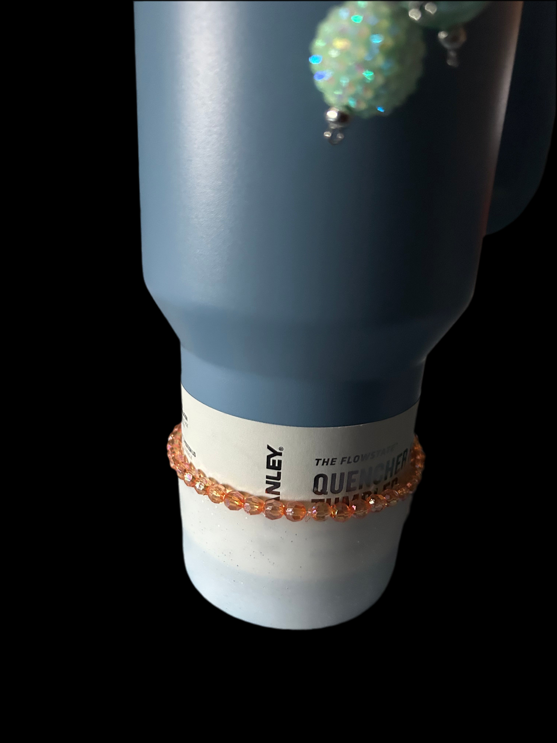 Transparent Orange Bracelet 30/40 oz Tumbler