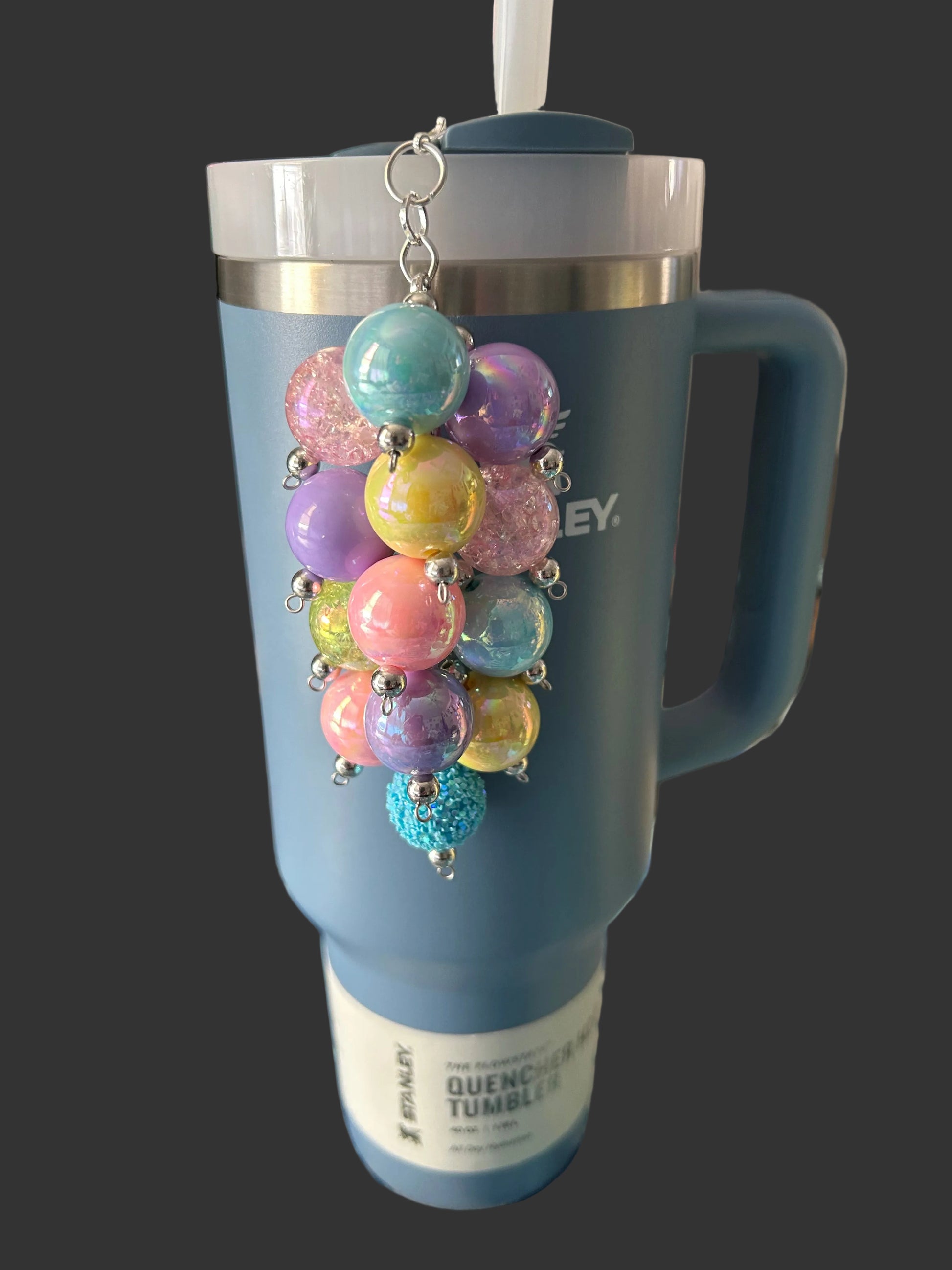 Easter Bauble Straw Charm