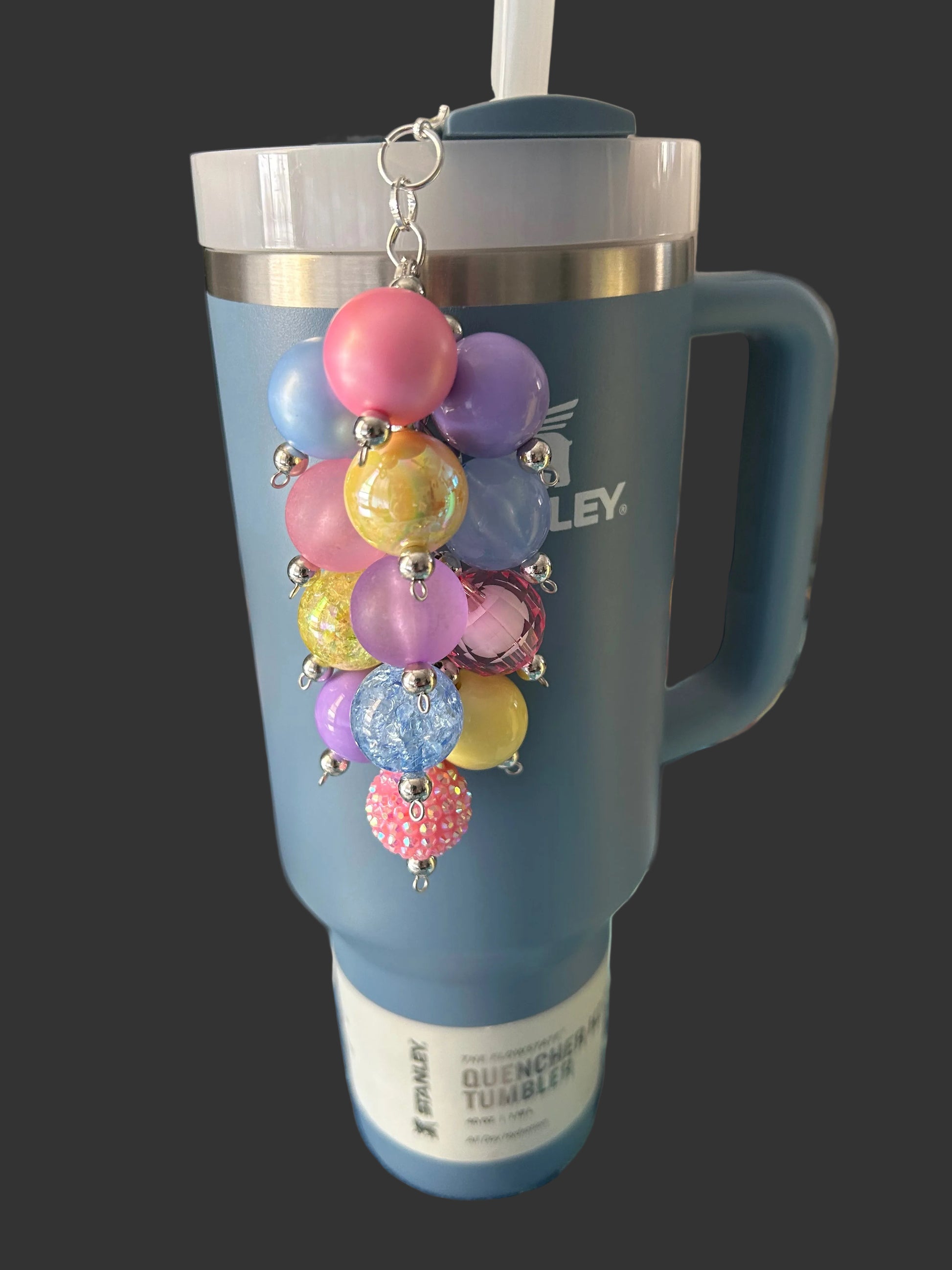 Easter Bauble Straw Charm