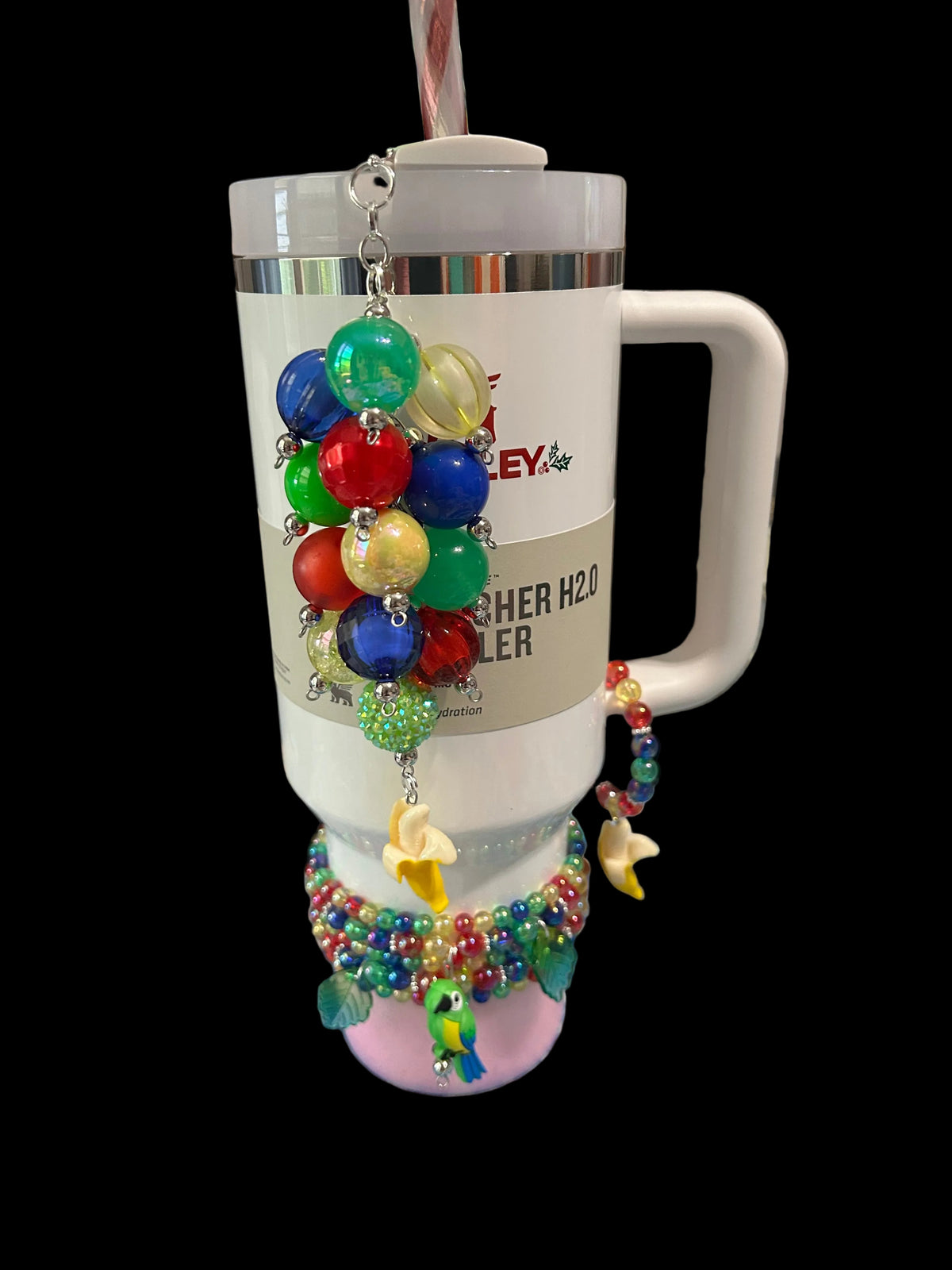 Tropical Destiny Bauble Straw Charm