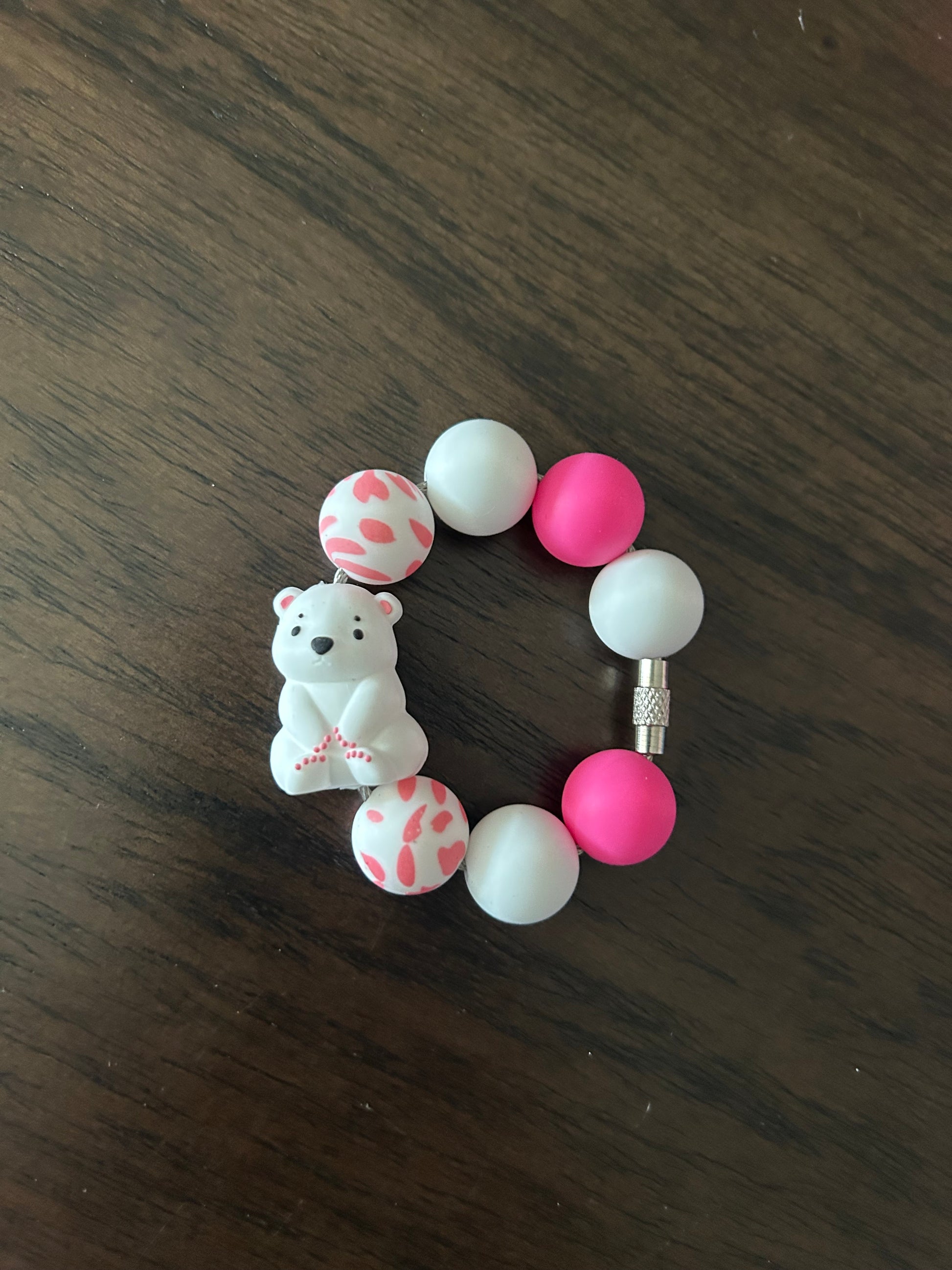 Polar Bear Handle Charm