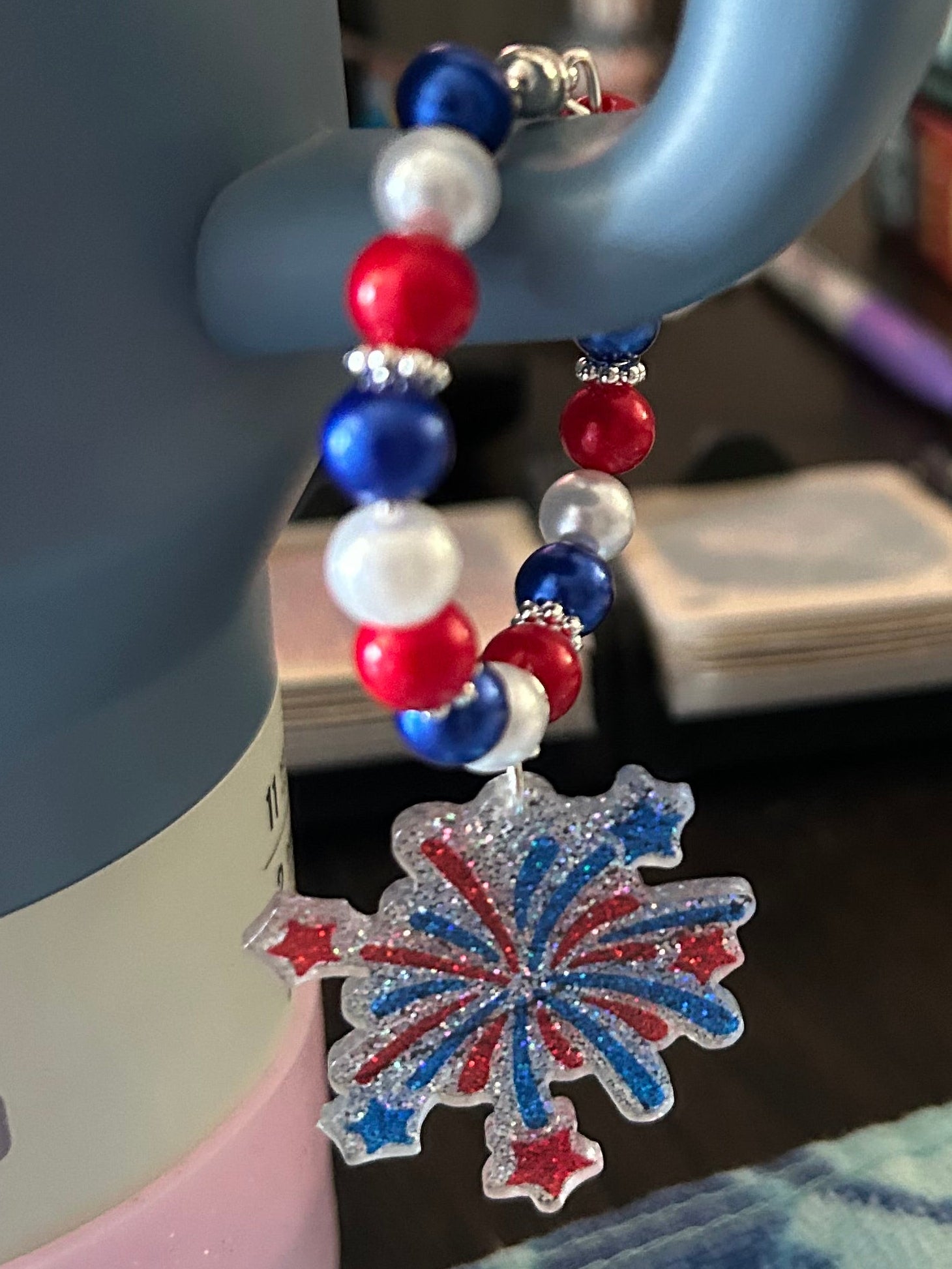 Fireworks Handle Charm