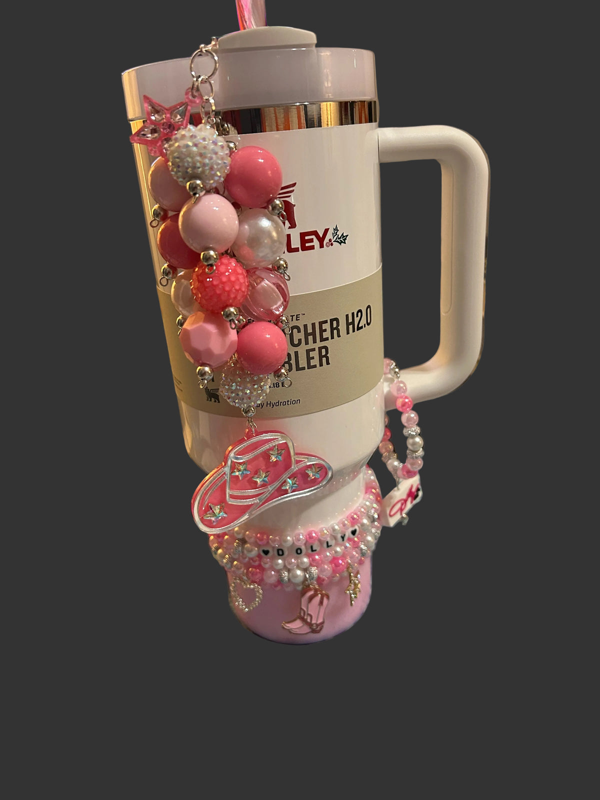 Dolly Bauble Straw Charm