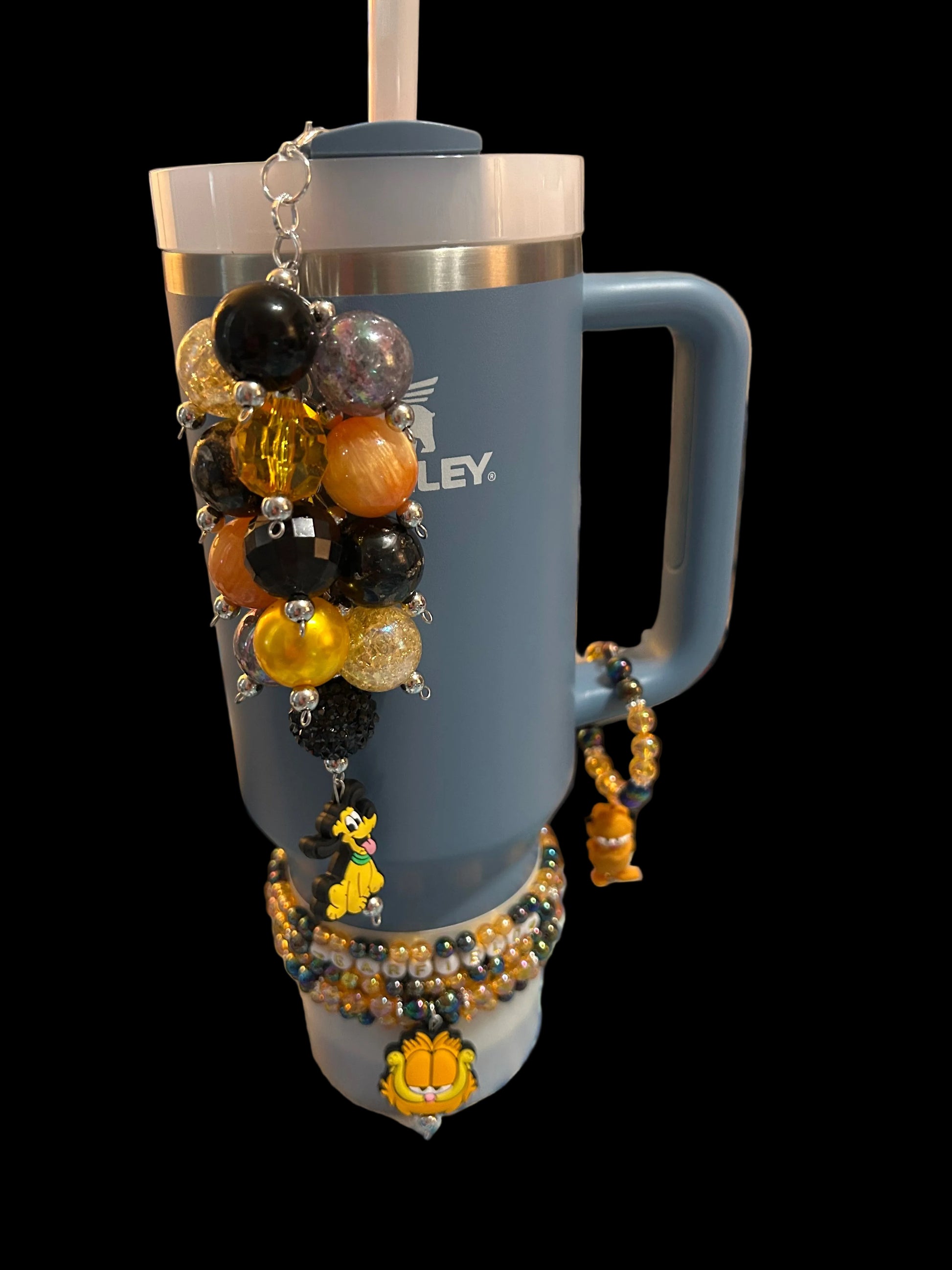 Orange Cat Bracelet Stack