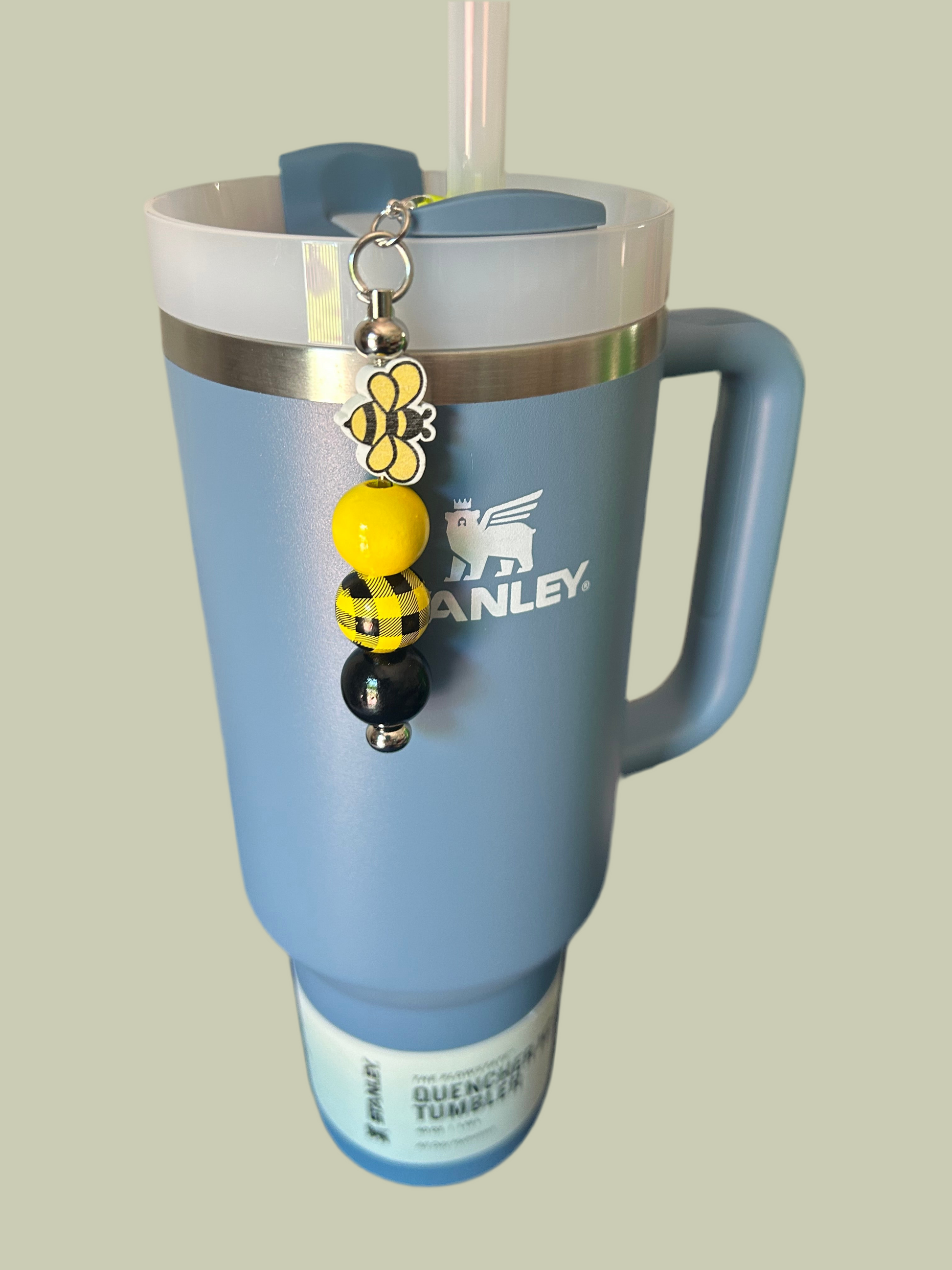 Bee Straw Charm